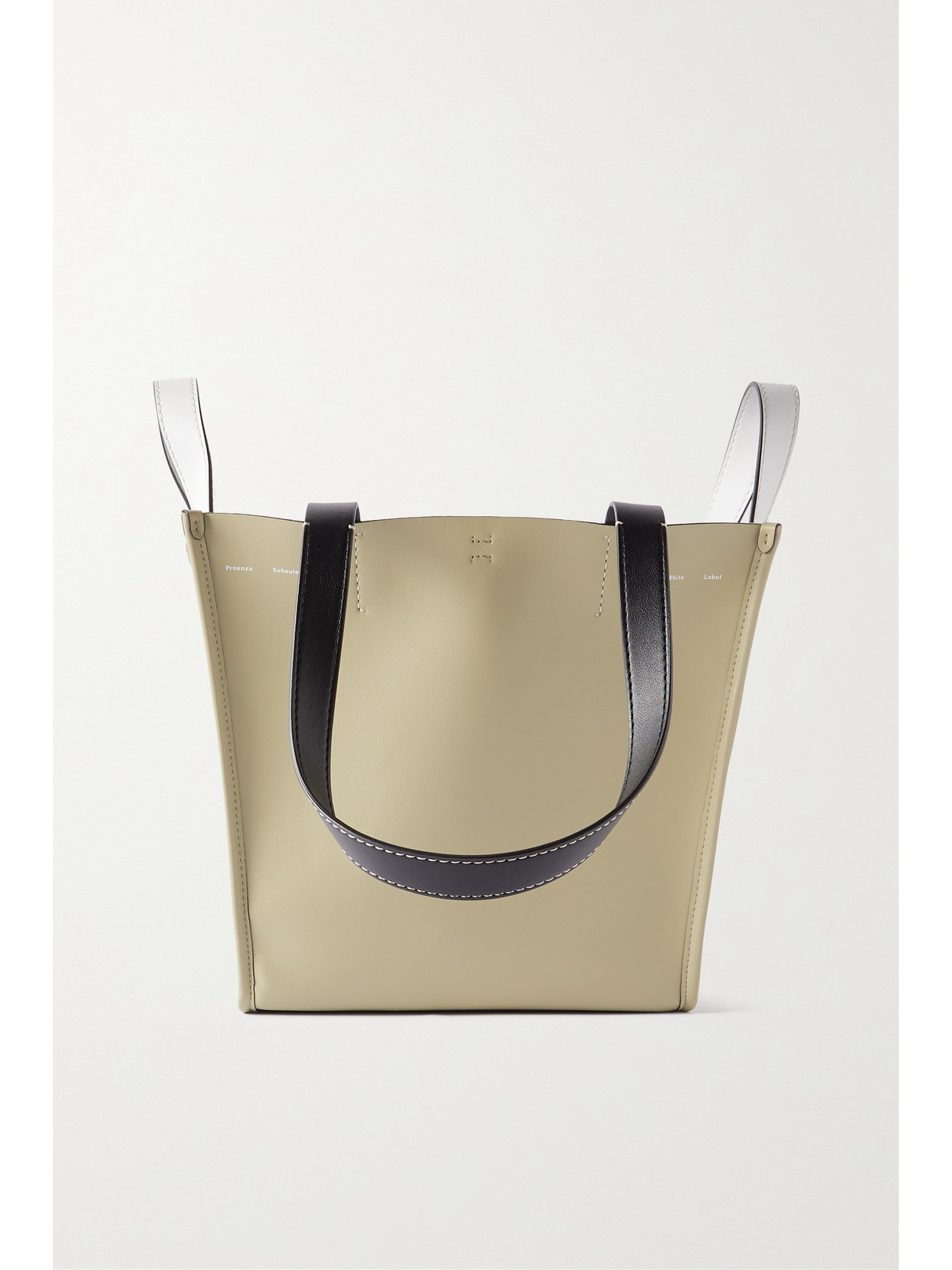 Proenza Schouler White Label - Mercer Large Leather Tote - Gray