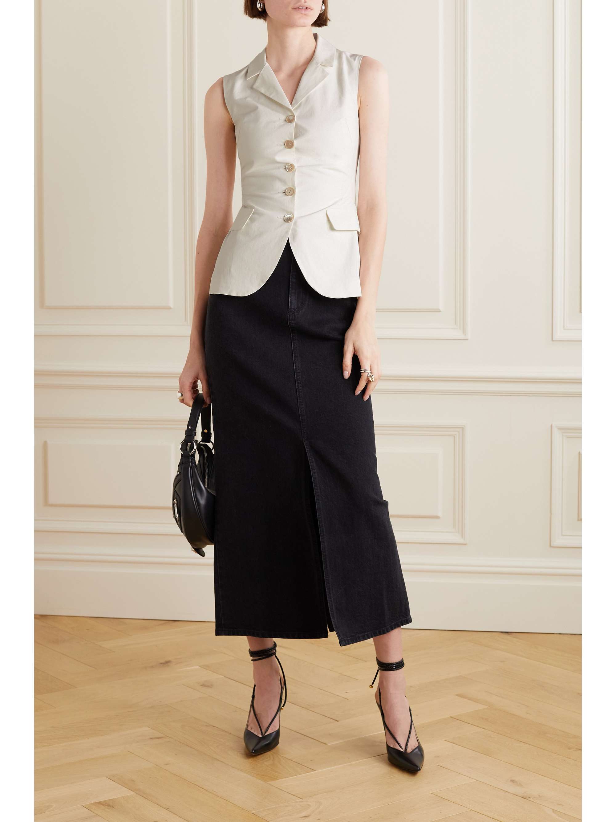 RENAISSANCE RENAISSANCE Leila canvas vest
