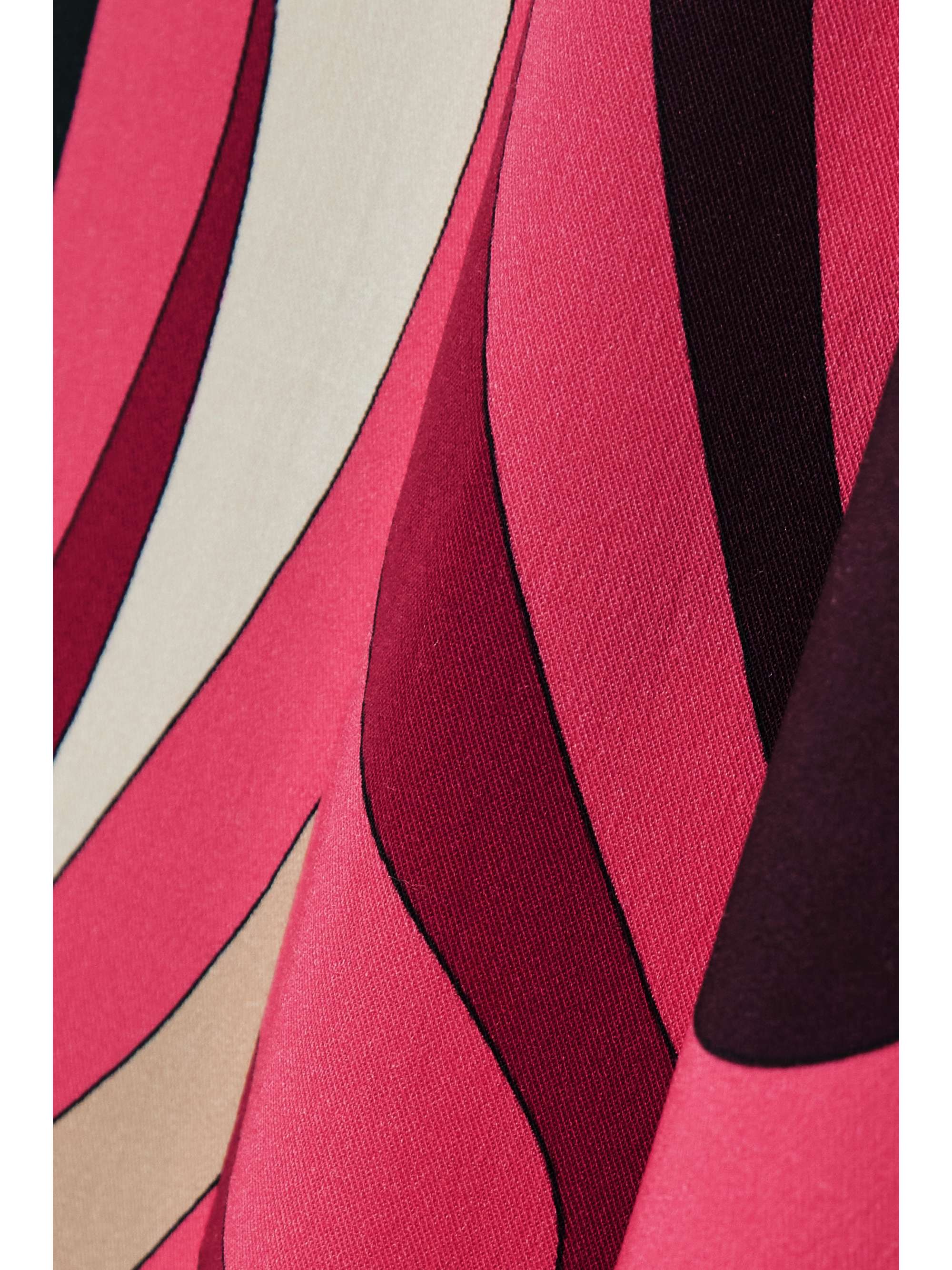 PUCCI Printed wool-blend twill wide-leg pants