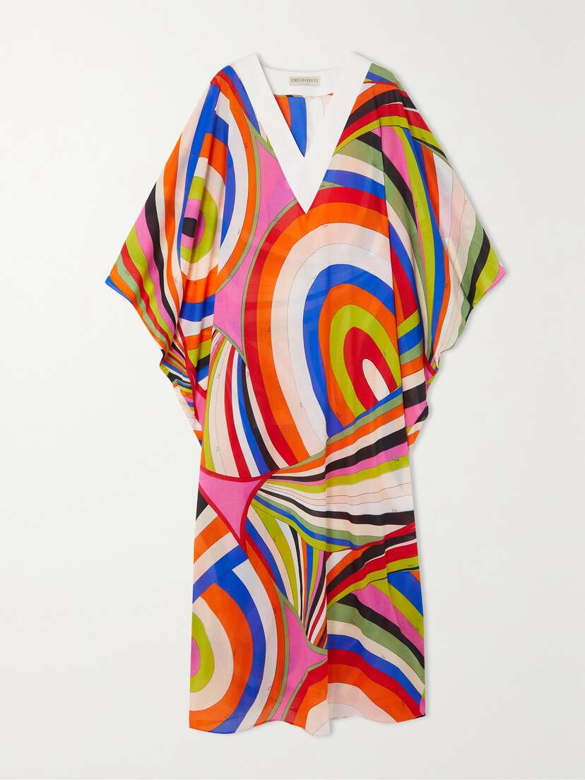 PUCCI Printed Cotton Kaftan