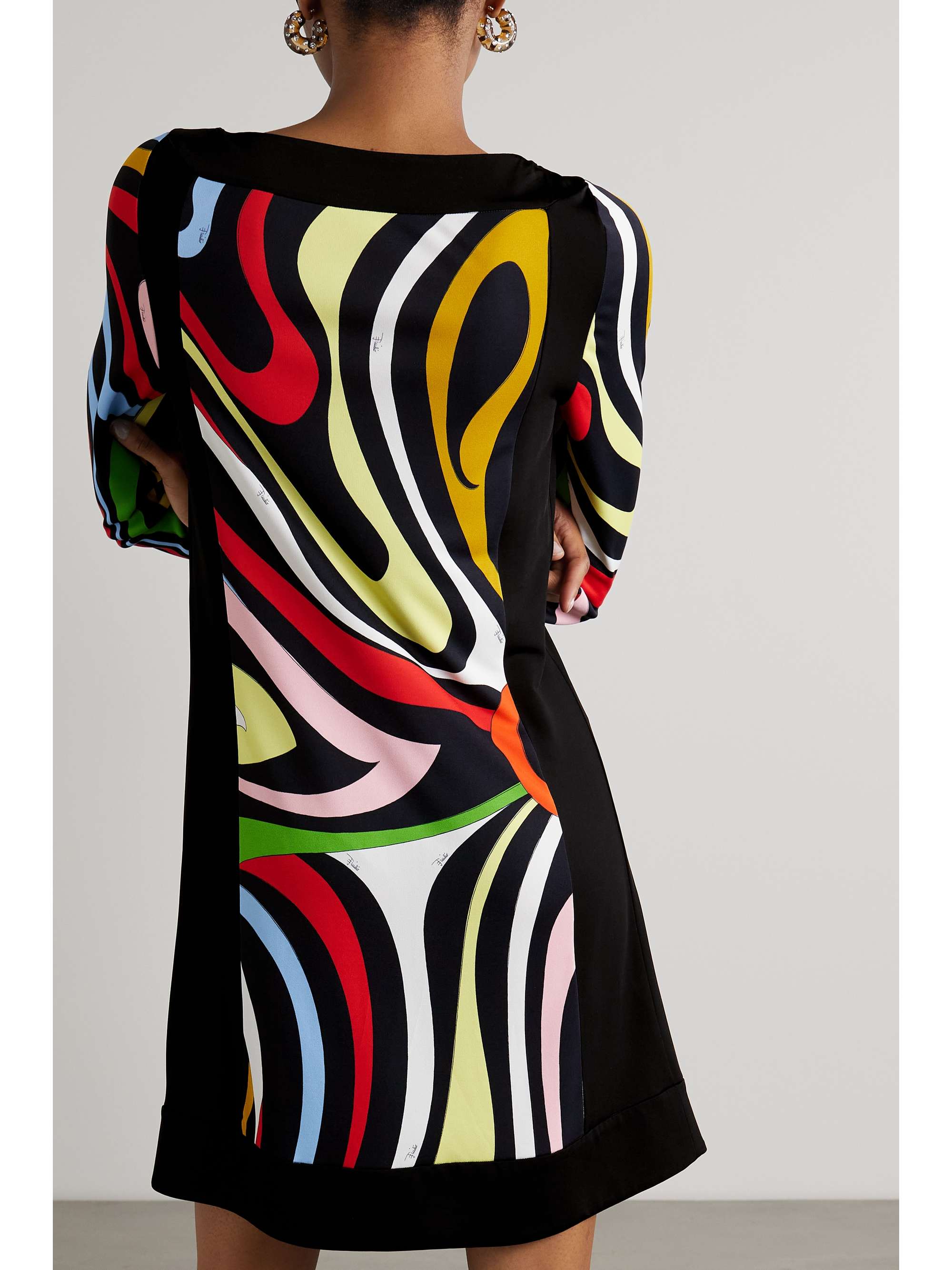 PUCCI Printed stretch-jersey mini dress