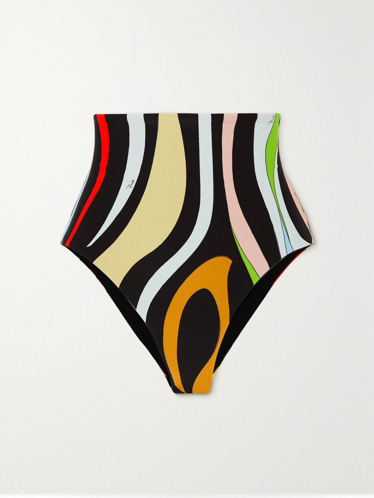 PUCCI Marmo Printed Bikini Briefs - Black