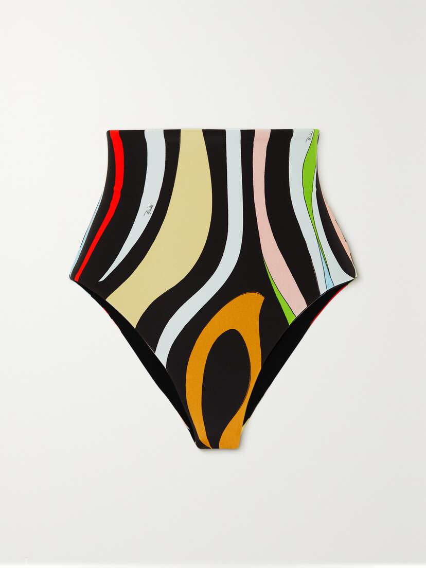PUCCI Marmo Printed Bikini Briefs - x large