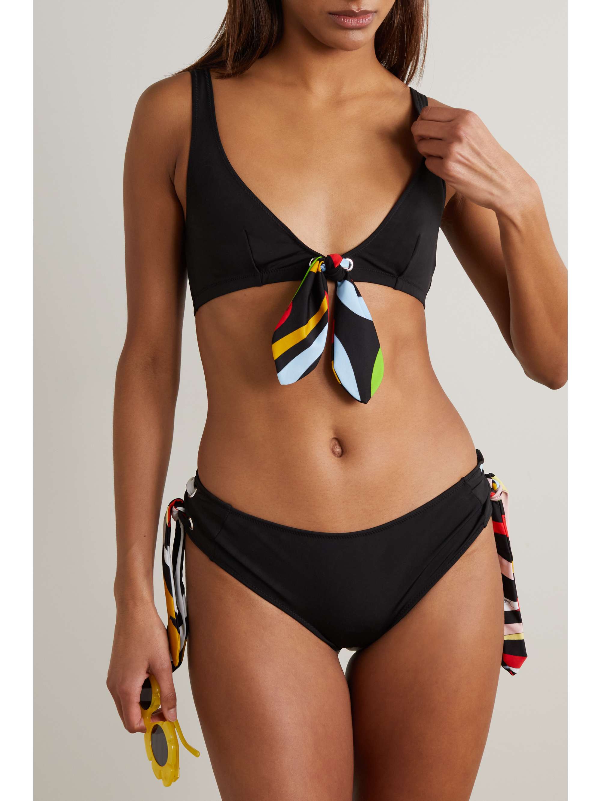 PUCCI Printed bikini briefs