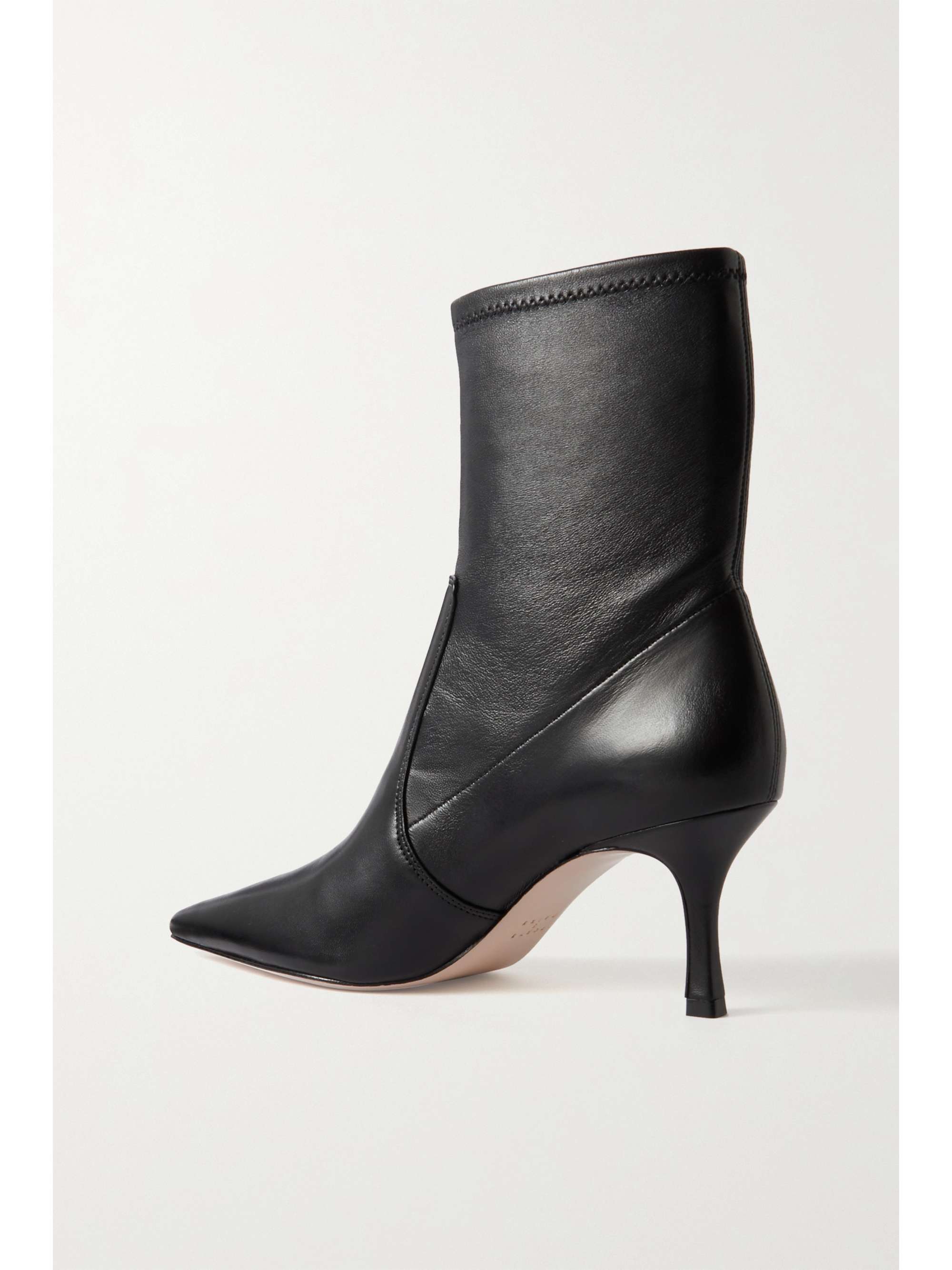 PORTE & PAIRE The Stretch leather sock boots