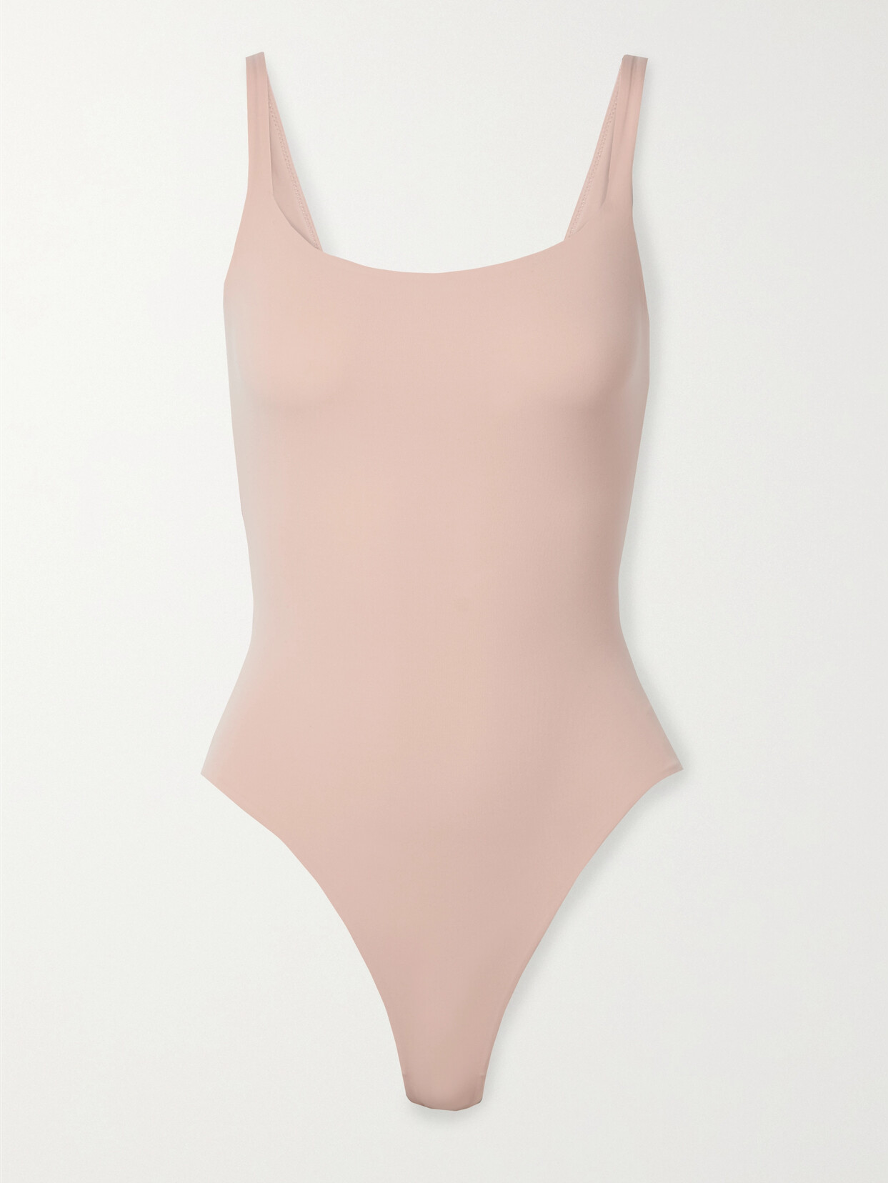 Skims - Fits Everybody Stretch-jersey Thong Bodysuit - Mica