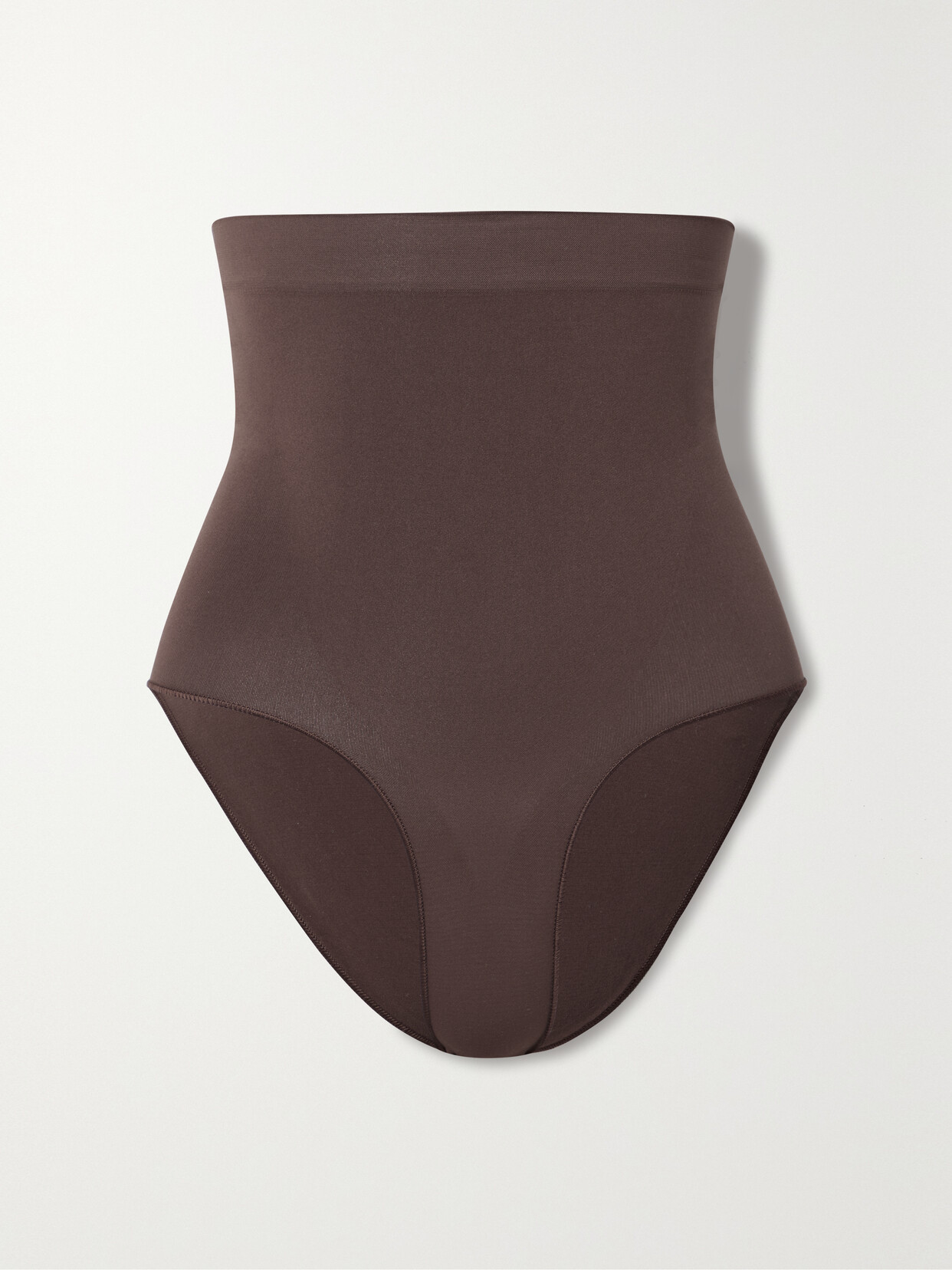 Skims Sculpting Super High-rise Stretch-woven Briefs In Neutrals
