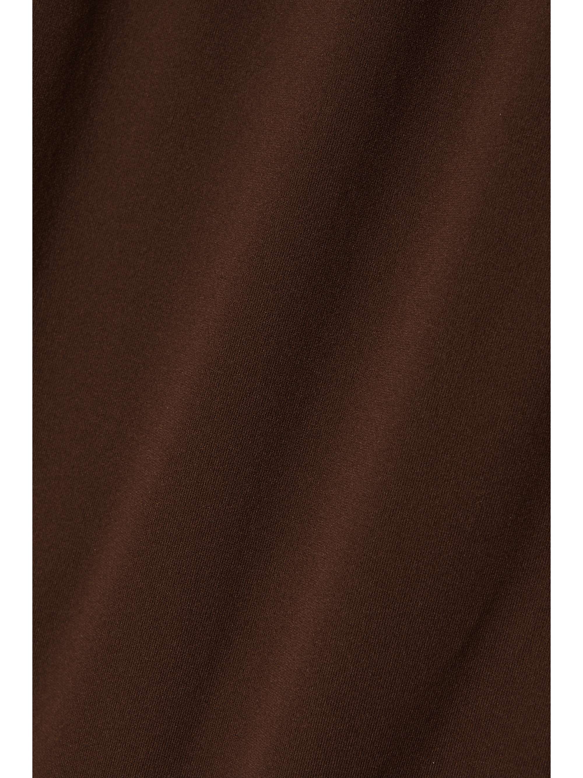 SKIMS Fits Everybody stretch-satin jersey thong bodysuit - Umber