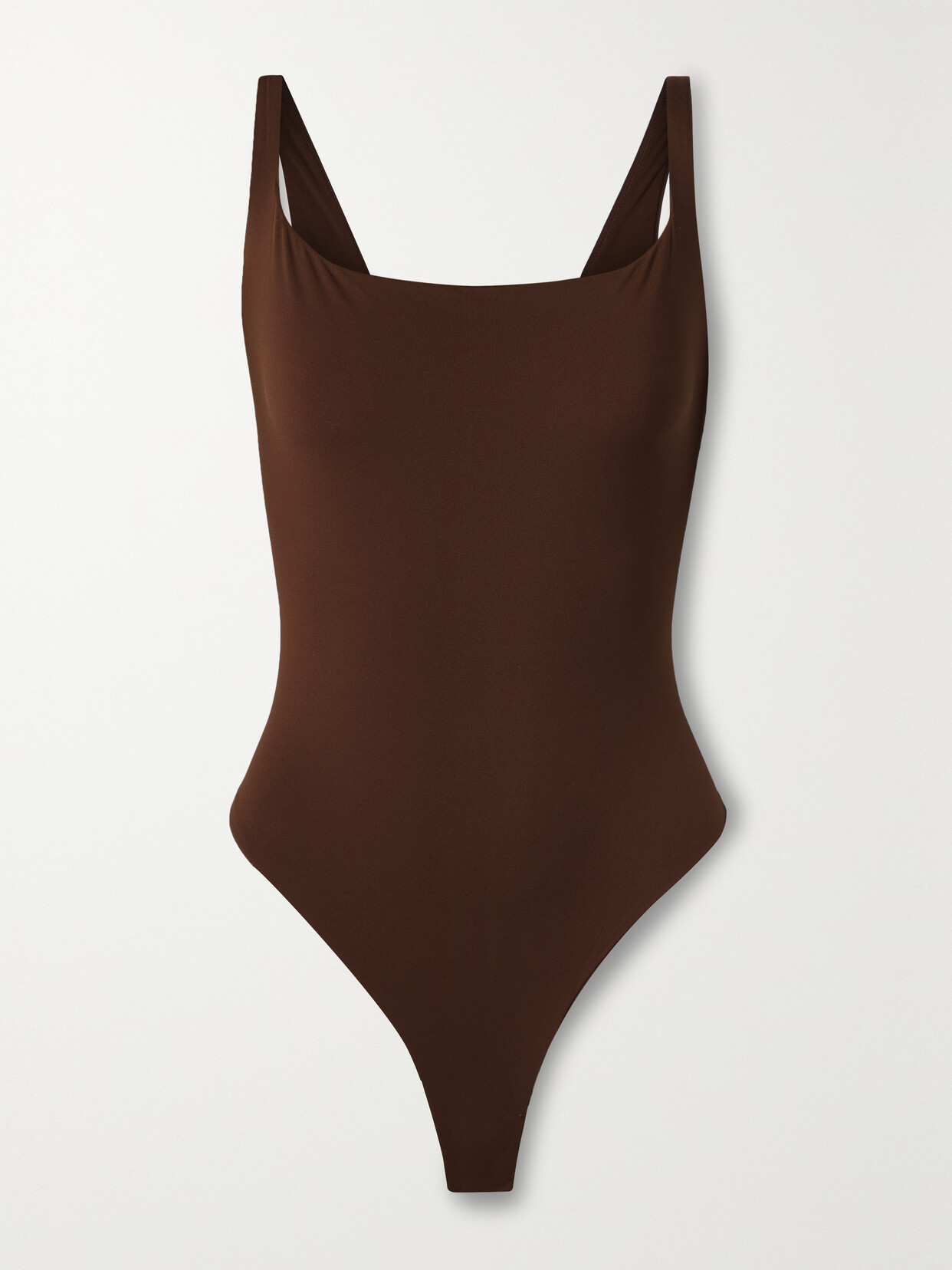 Skims - Fits Everybody Square Neck Bodysuit - Cocoa