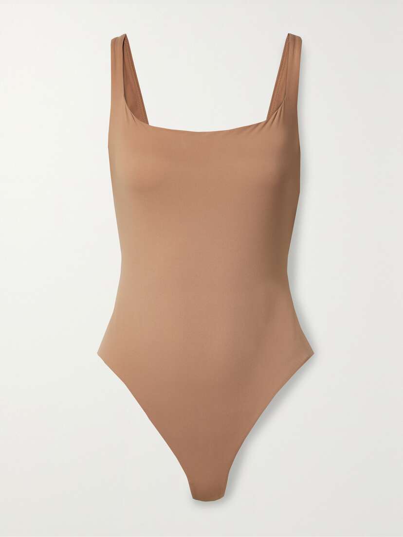 Skims Fits Everybody Square Neck Bodysuit - Sienna