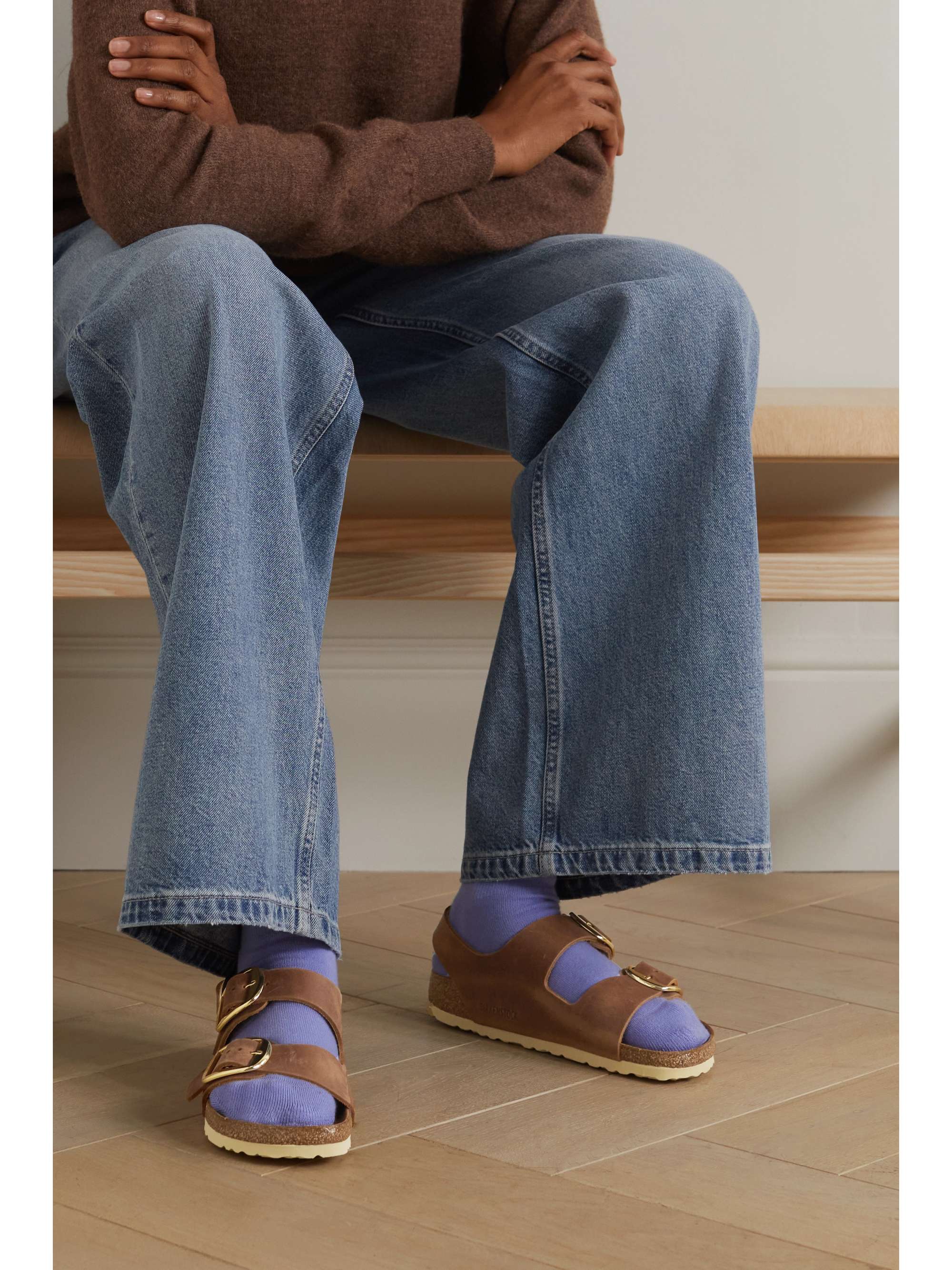 BIRKENSTOCK Milano leather sandals