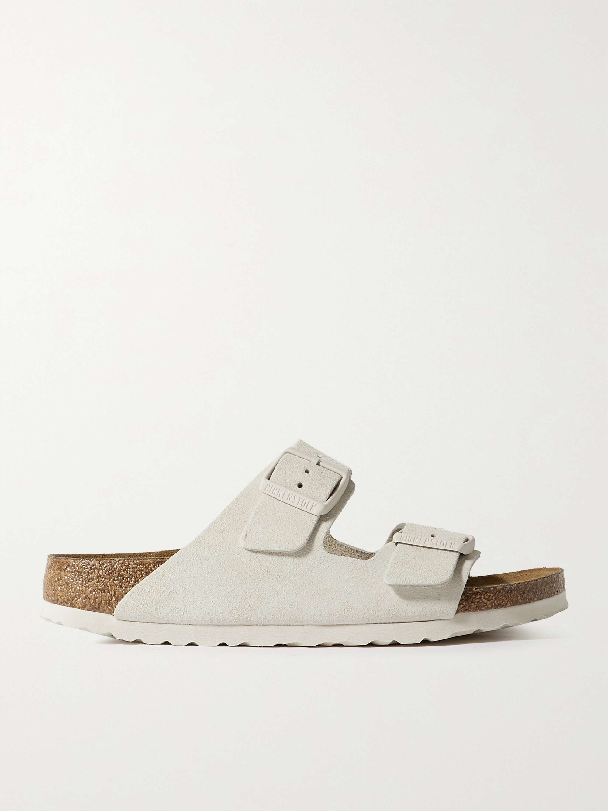 BIRKENSTOCK Arizona suede sandals | NET-A-PORTER