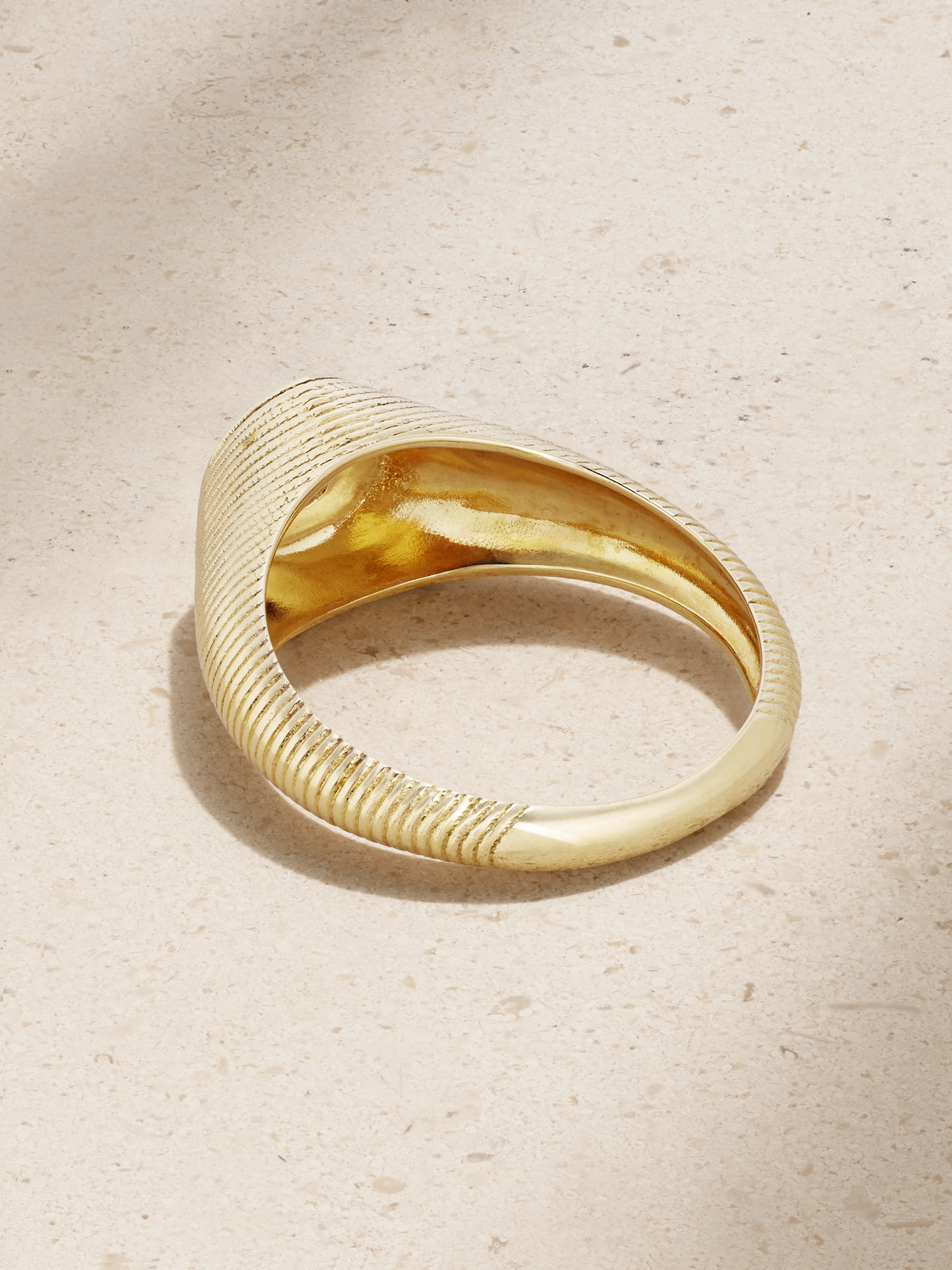 Sydney Evan 14-karat Gold Diamond Ring In Gold