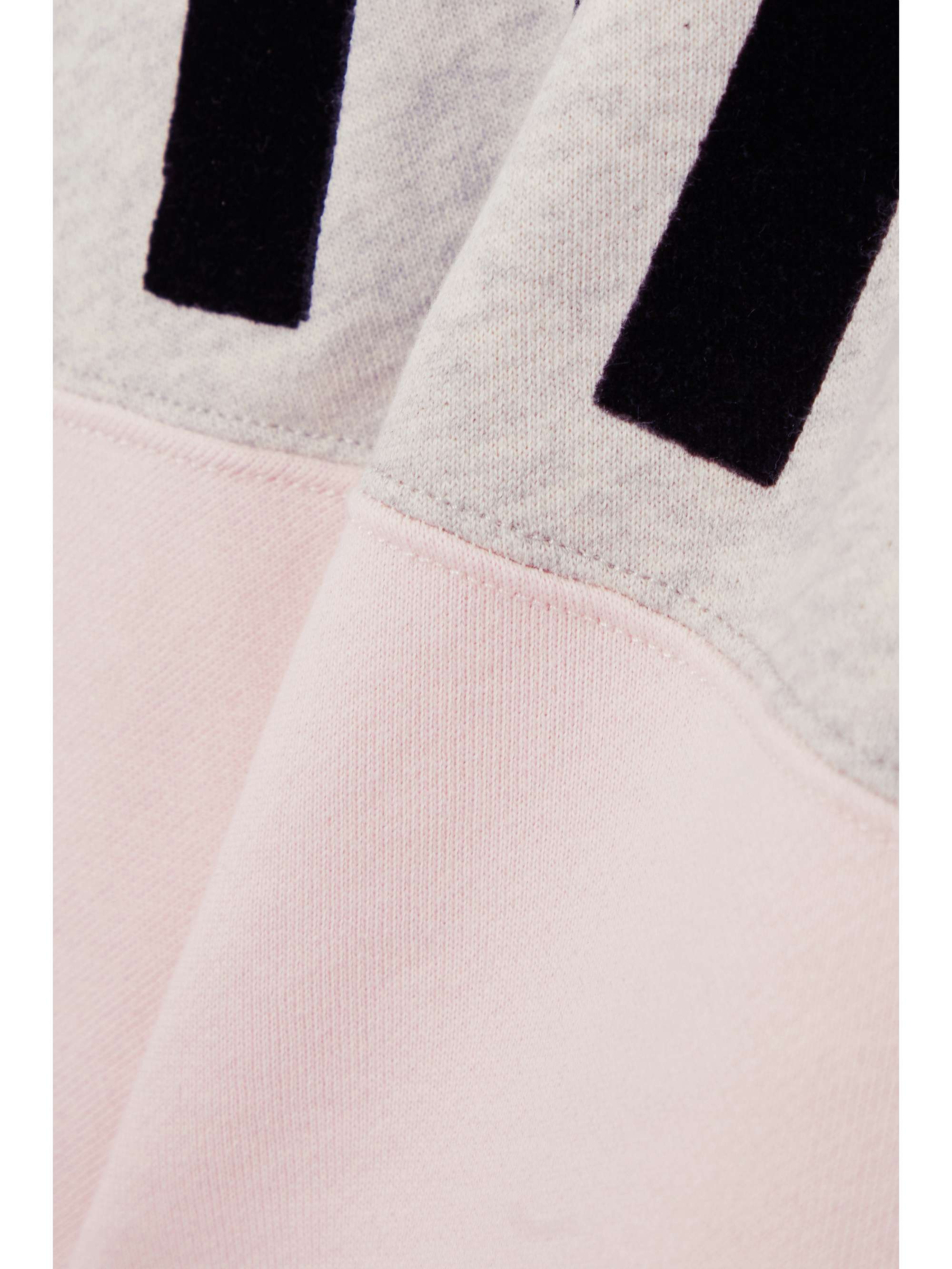 MARANT ÉTOILE Houston flocked cotton-blend jersey sweatshirt