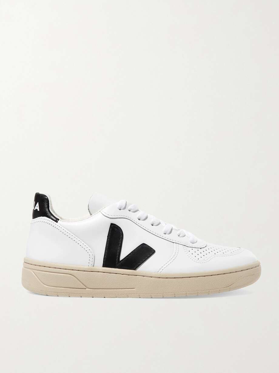 net-a-porter.com | NET SUSTAIN V-10 leather sneakers