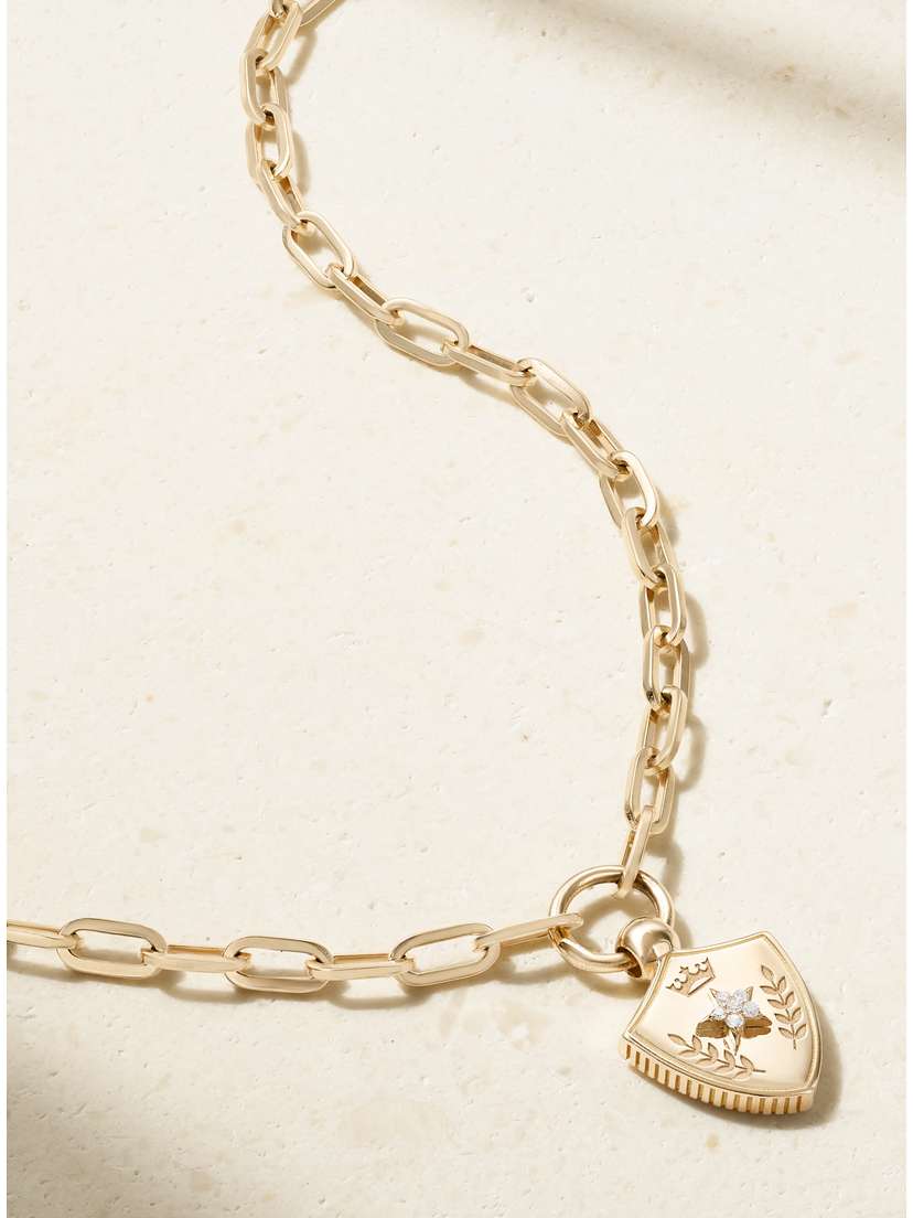 Foundrae Per Aspera Ad Astra - Dream 18-karat  Diamond Necklace