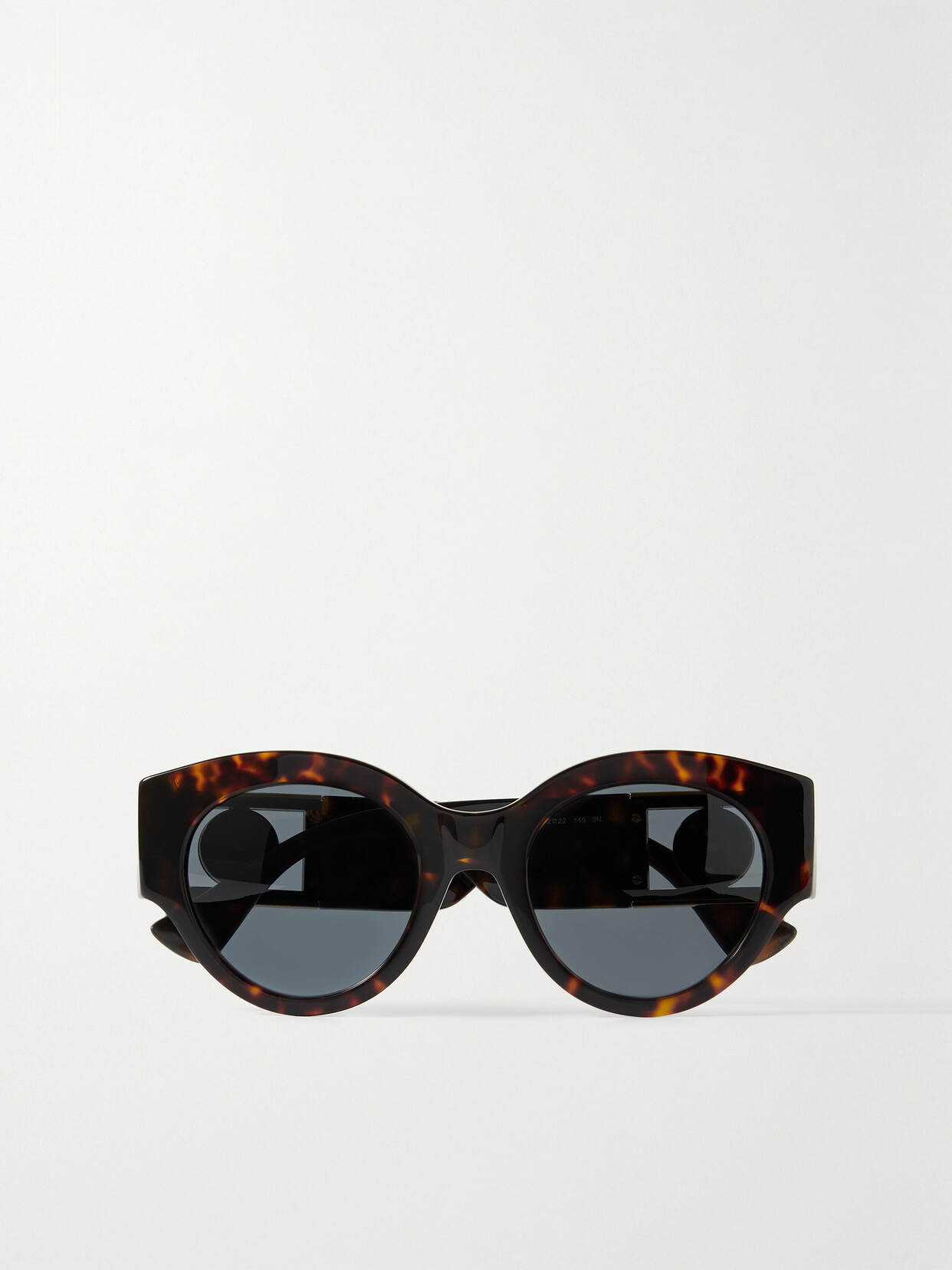 Versace - Cat-eye Crystal-embellished Gold-tone And Tortoiseshell Acetate Sunglasses - Black