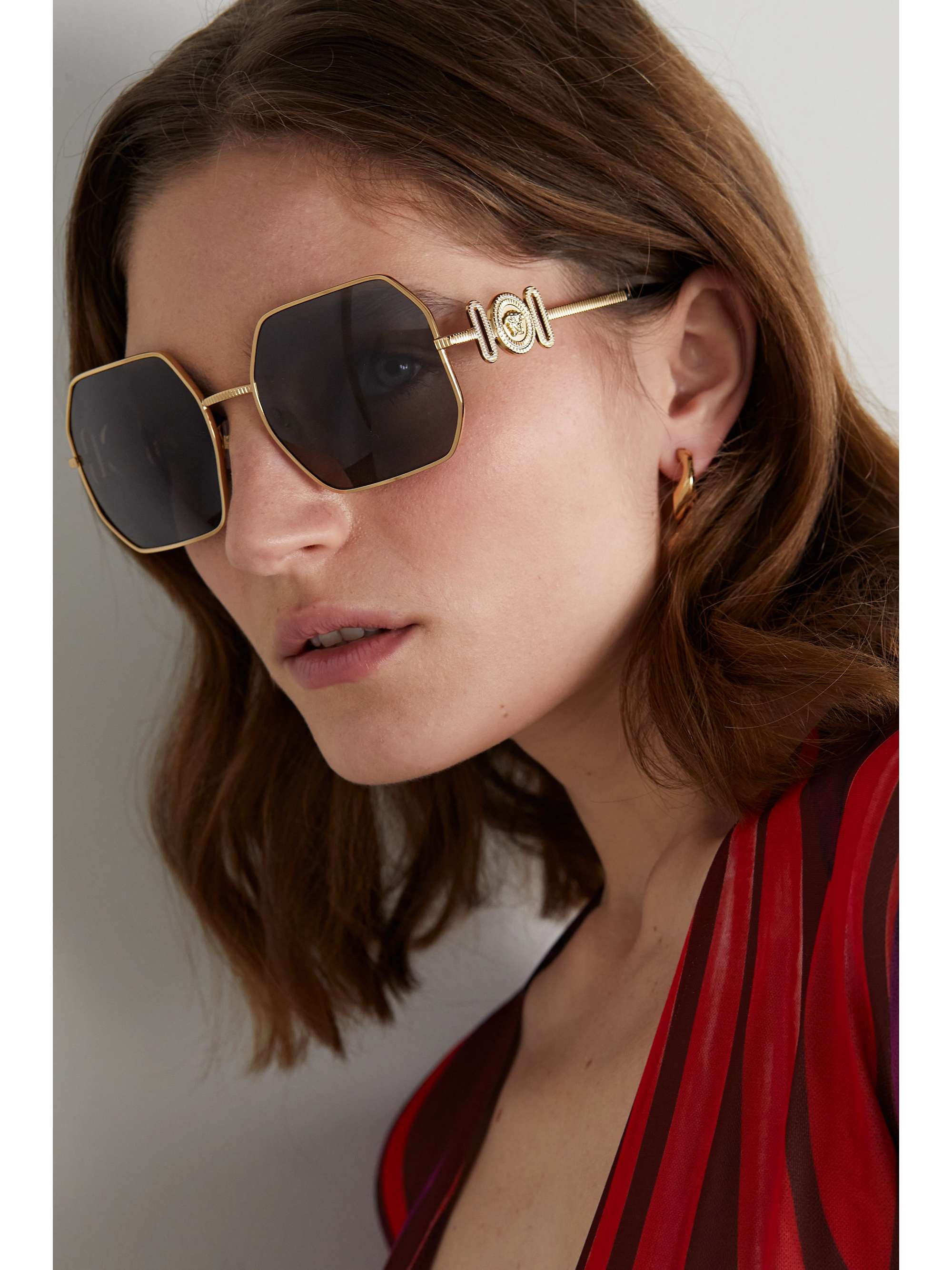versace oversized sunglasses