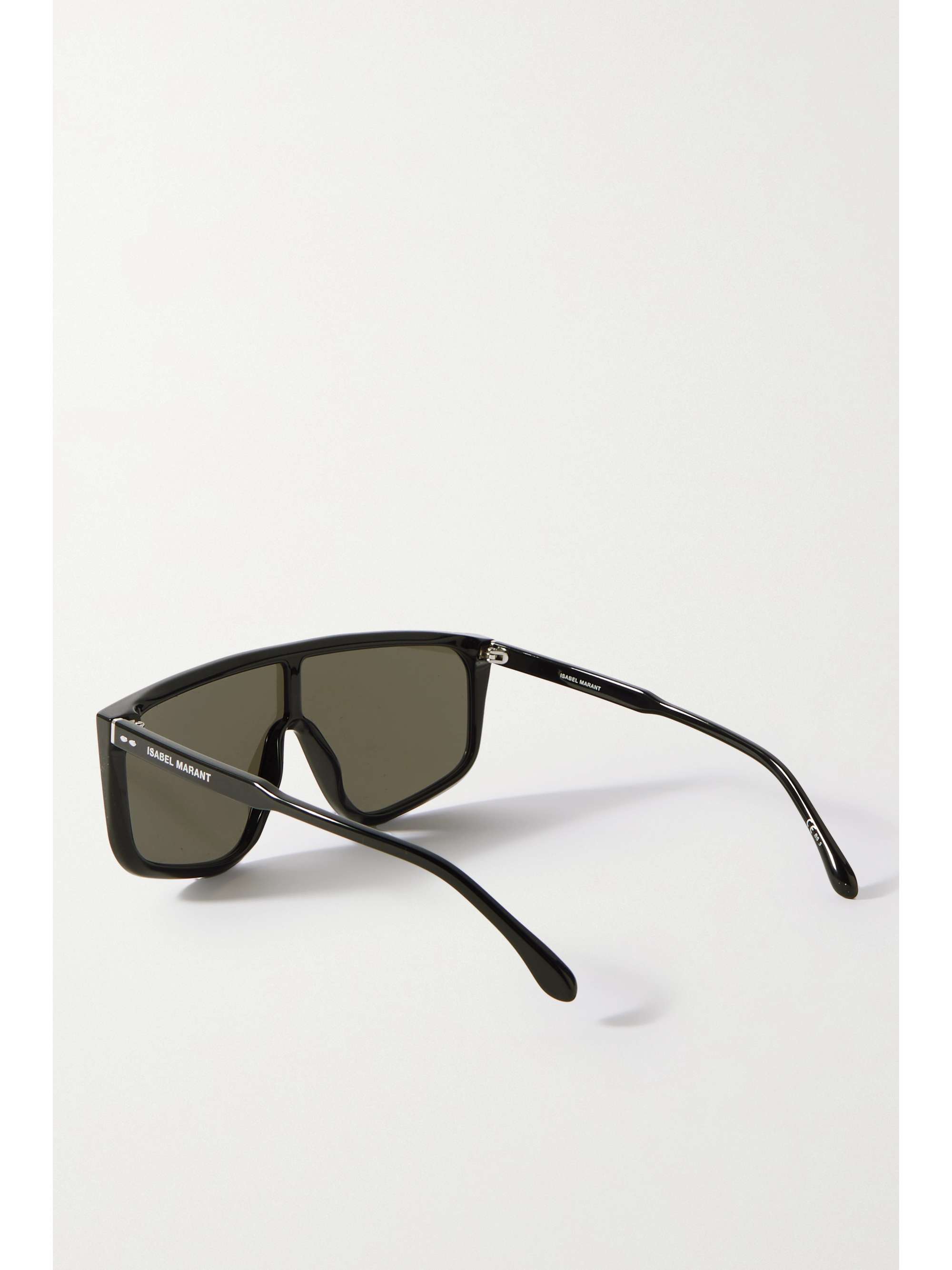 ISABEL MARANT EYEWEAR Oversized D-frame acetate sunglasses