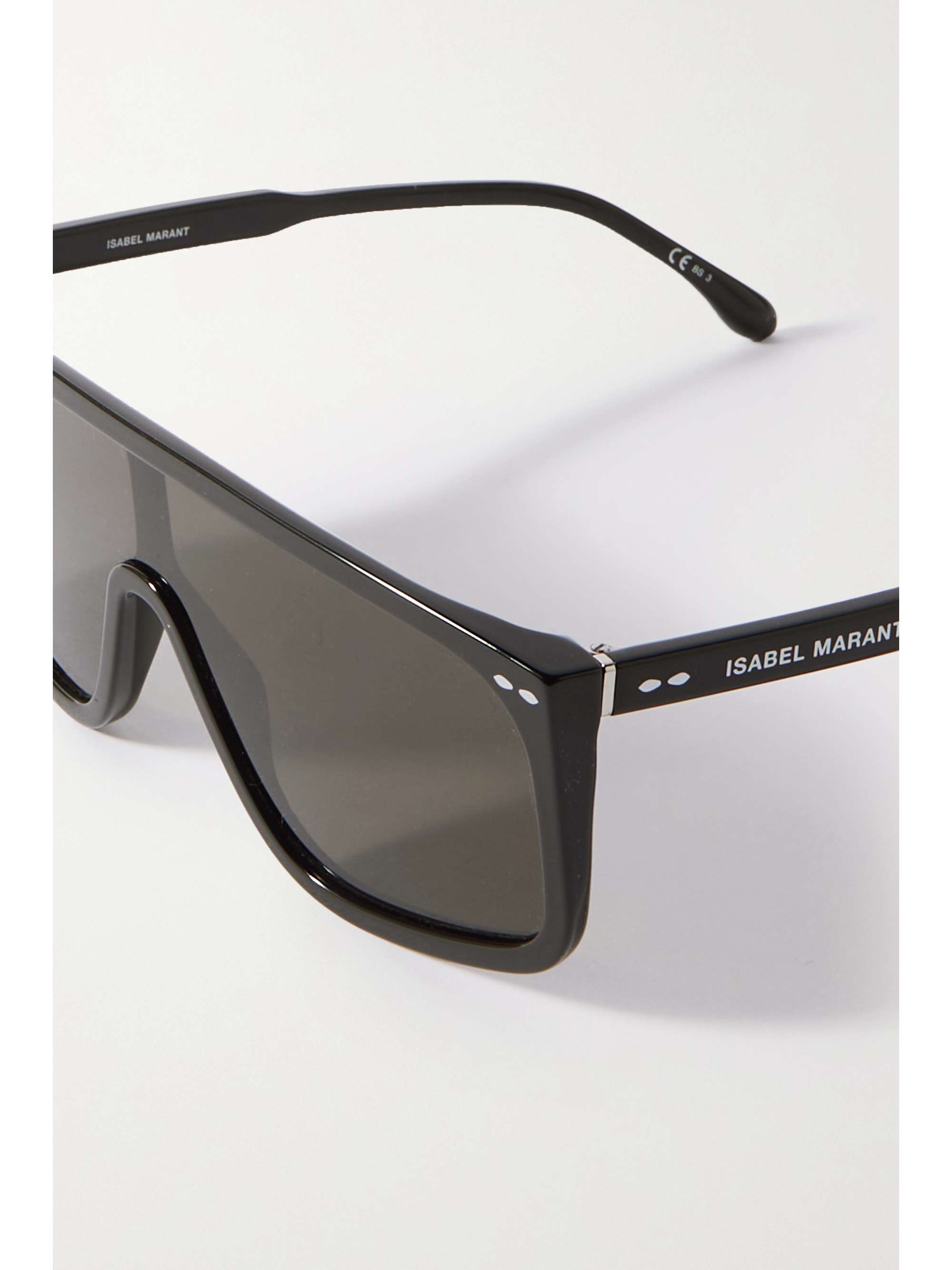 ISABEL MARANT EYEWEAR Oversized D-frame acetate sunglasses