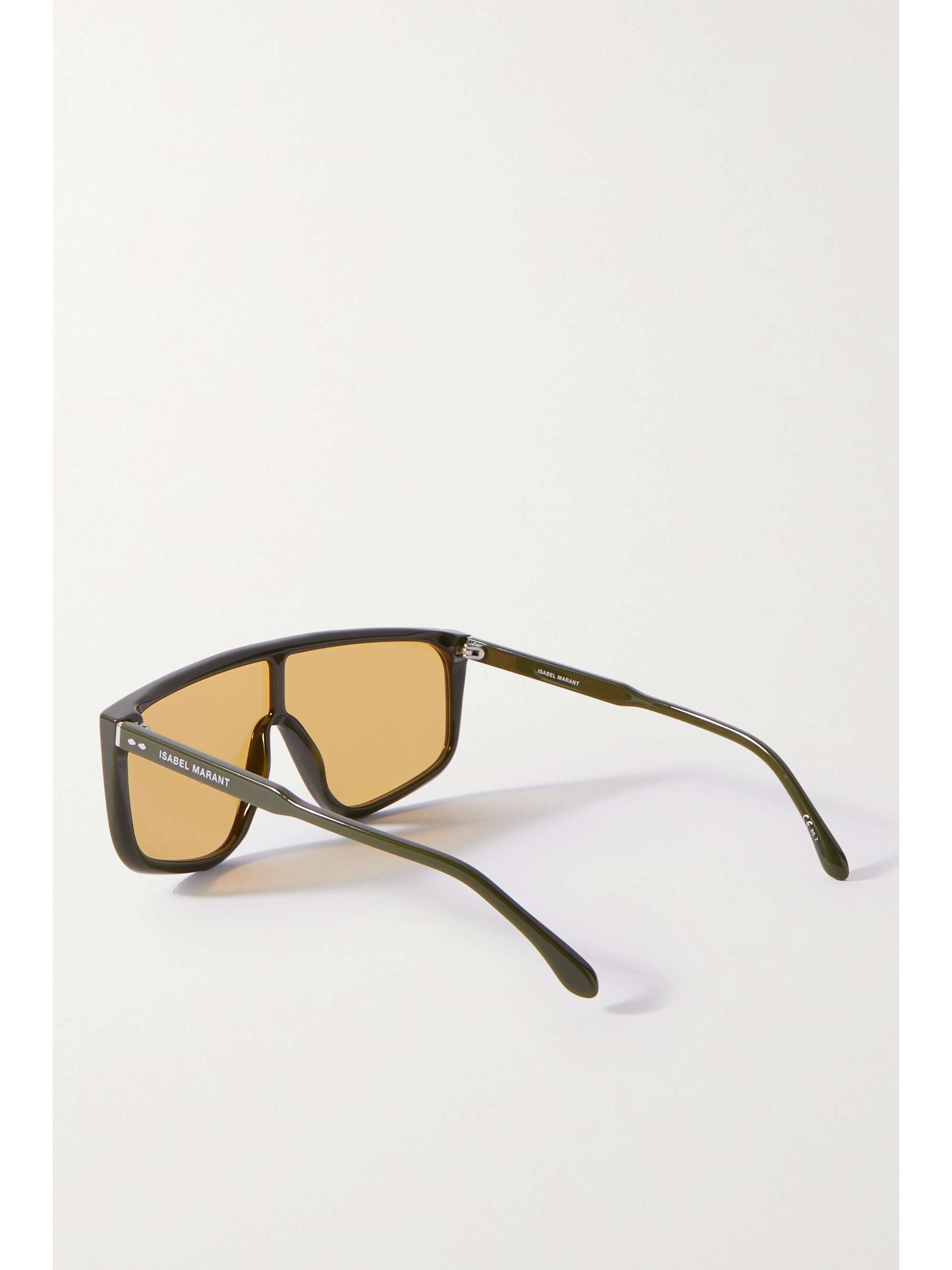 ISABEL MARANT EYEWEAR Oversized D-frame acetate sunglasses