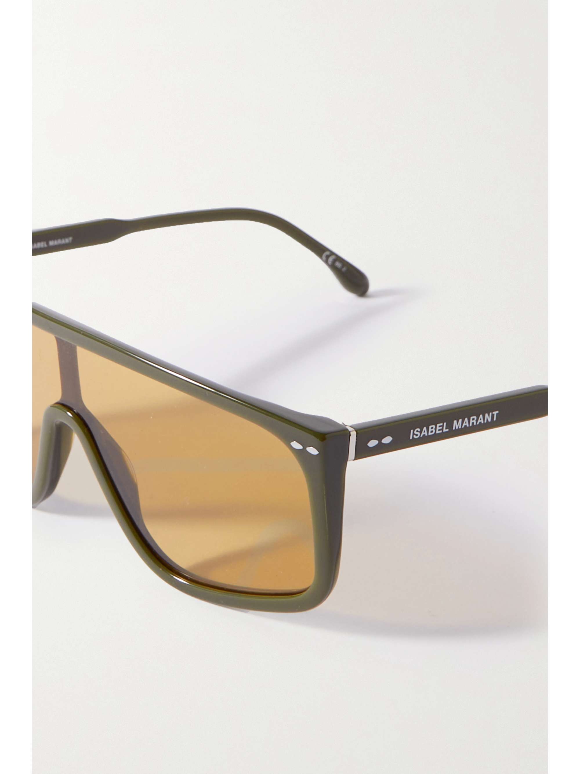 ISABEL MARANT EYEWEAR Oversized D-frame acetate sunglasses