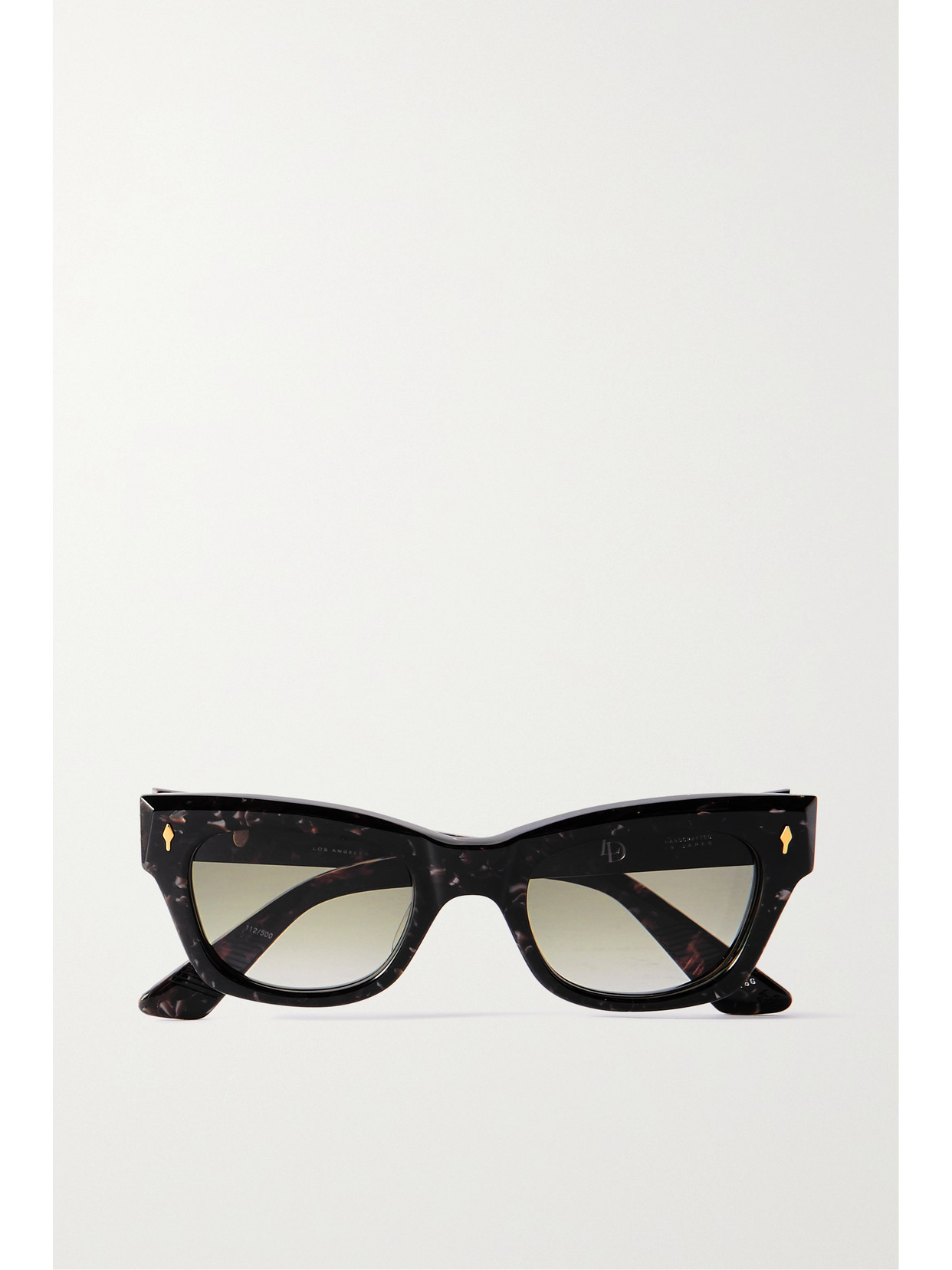 Jacques Marie Mage - All These Nights Cat-eye Acetate Sunglasses - Black