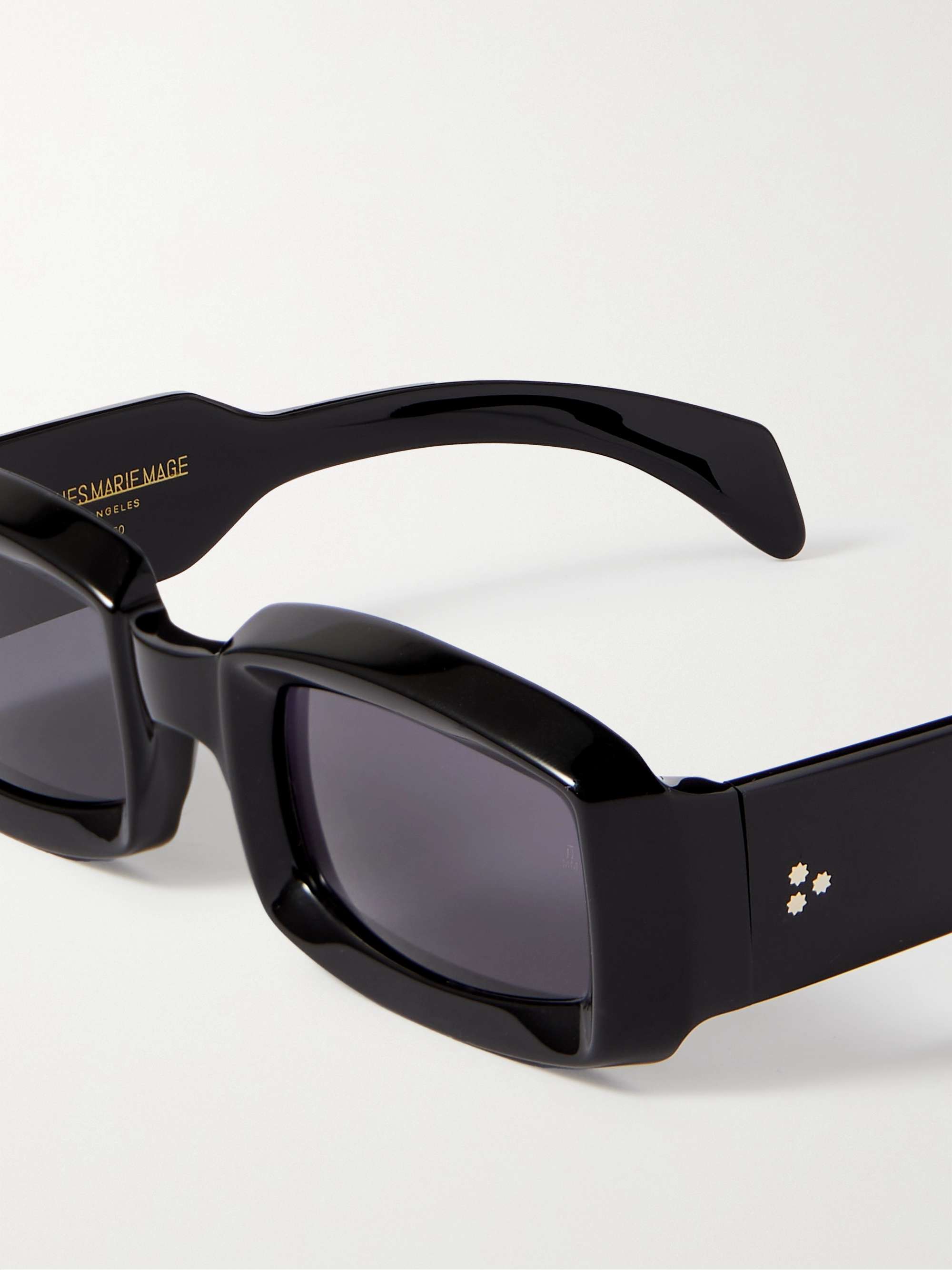 JACQUES MARIE MAGE Cat-eye acetate sunglasses