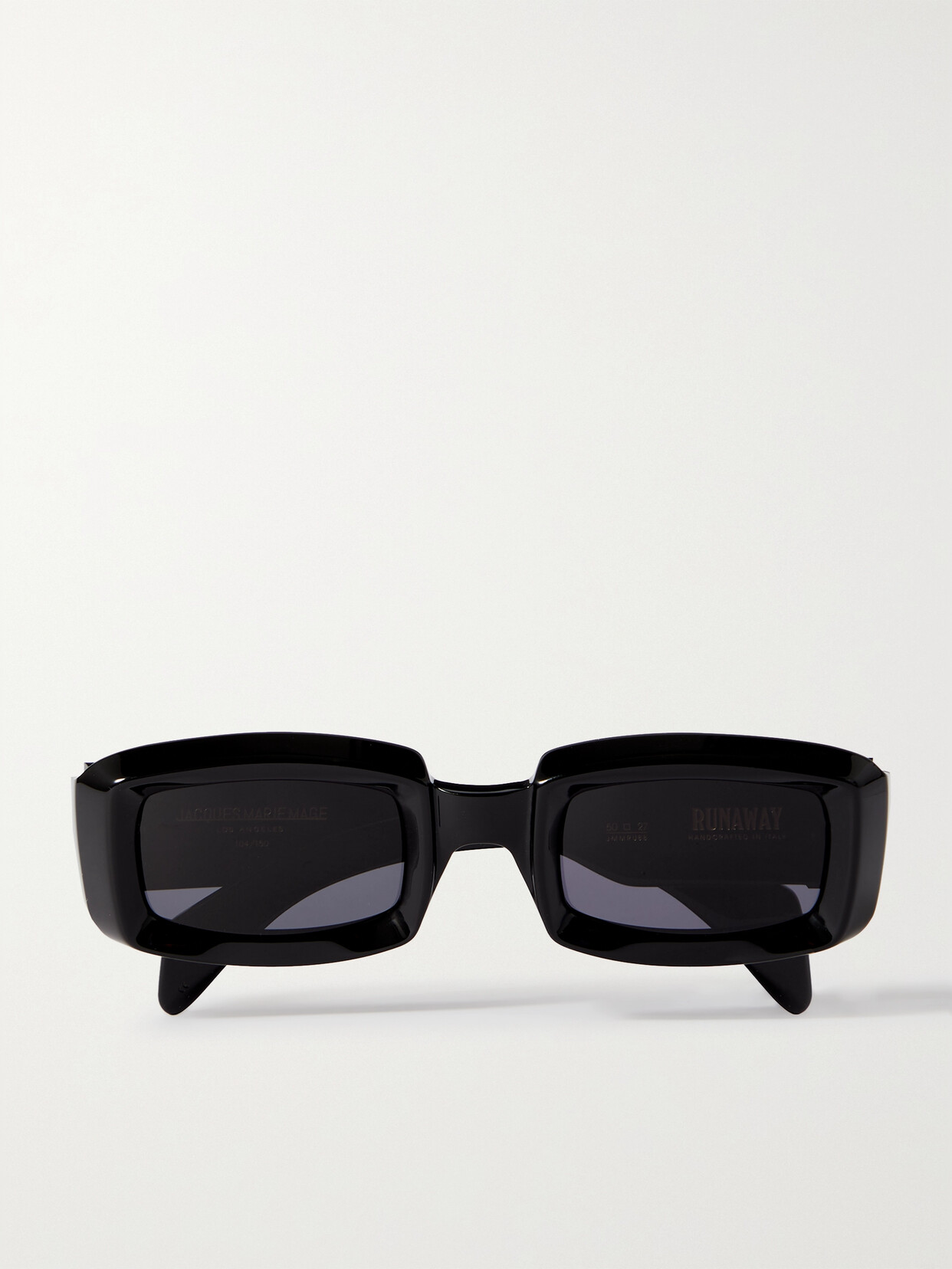 Jacques Marie Mage Eva Acetate Cat-eye Sunglasses In Black