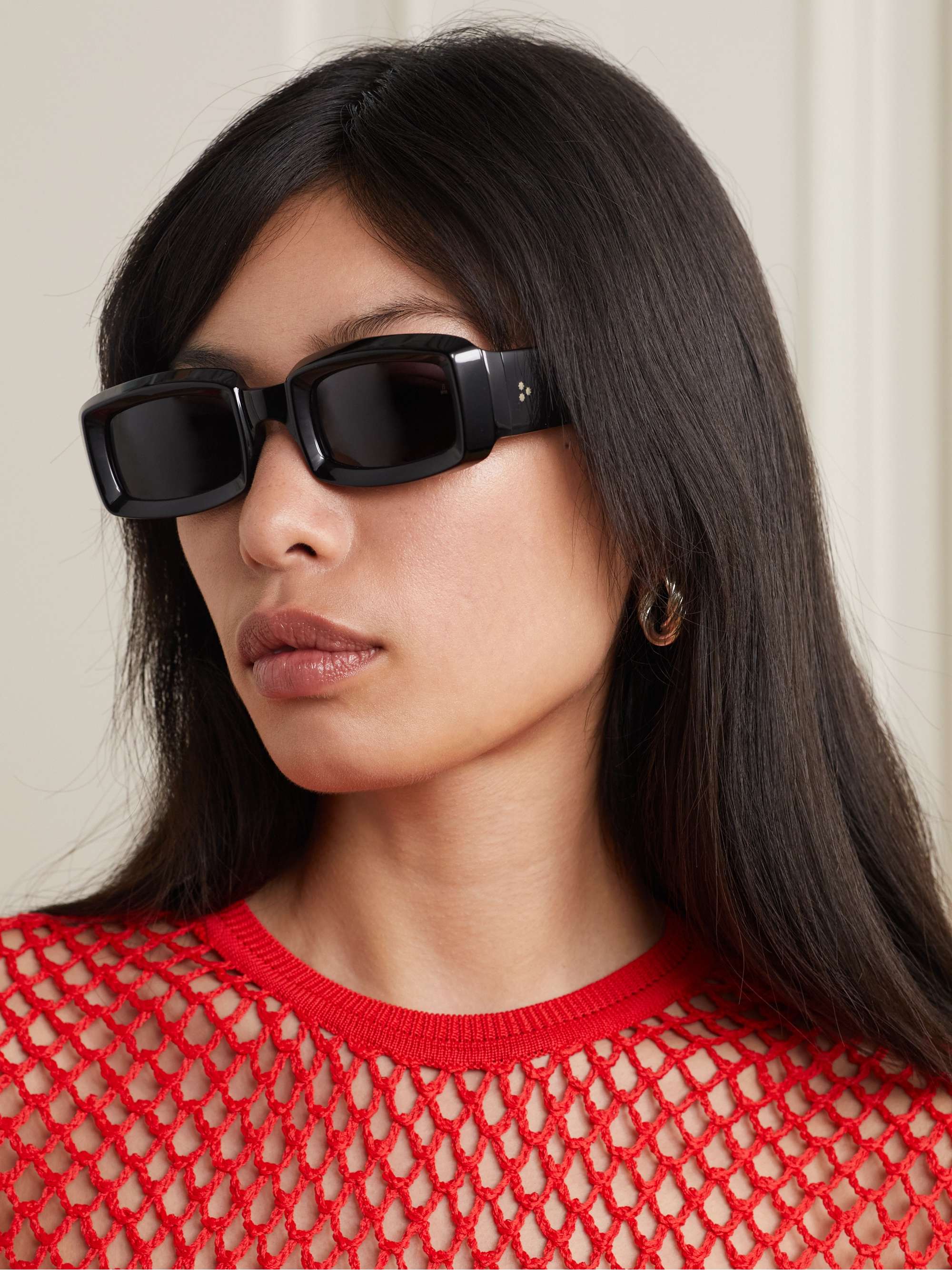 JACQUES MARIE MAGE Cat-eye acetate sunglasses