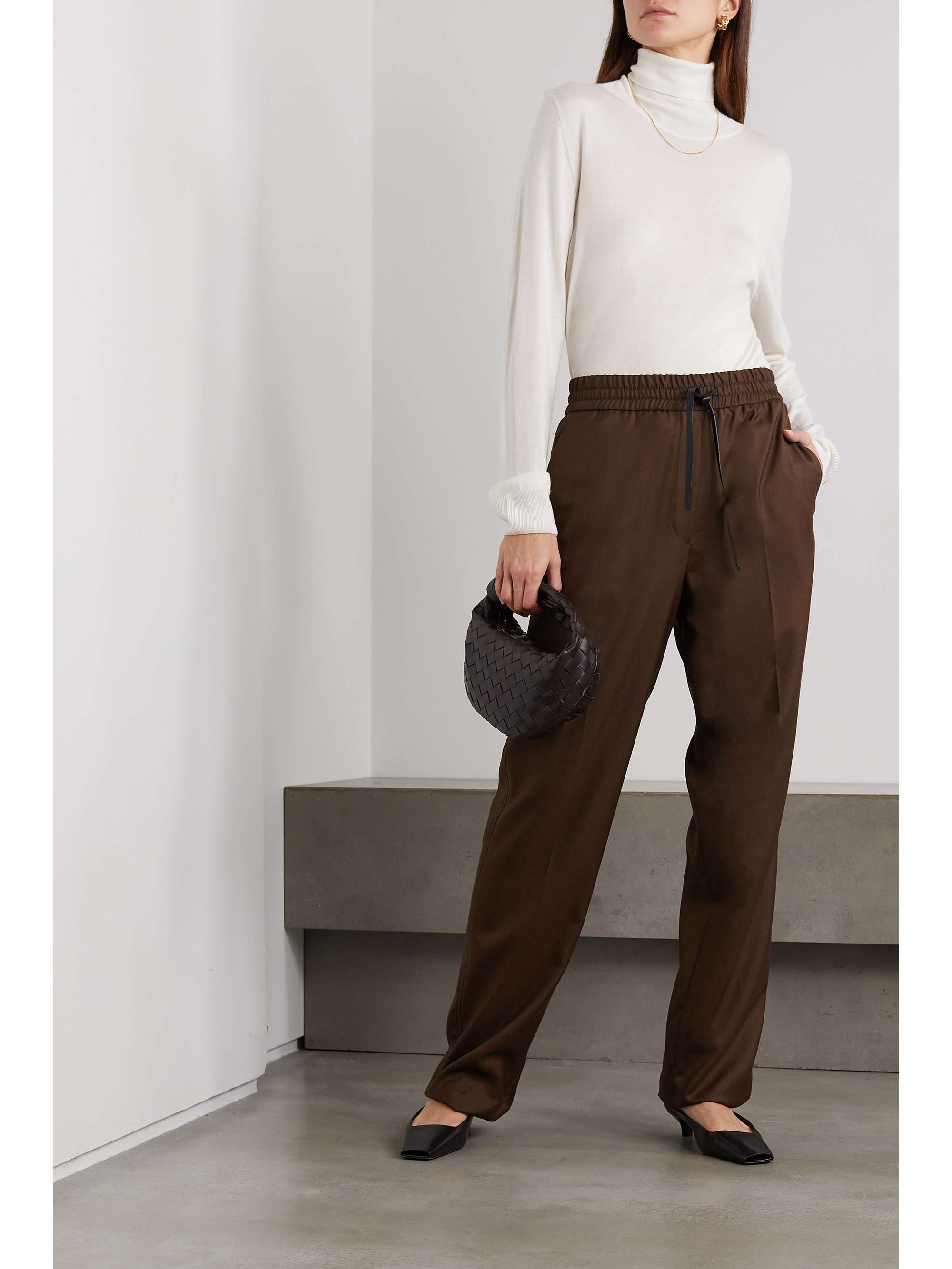 Brioni - Cashmere and Silk-blend Turtleneck Sweater - White - IT50 - Net A Porter