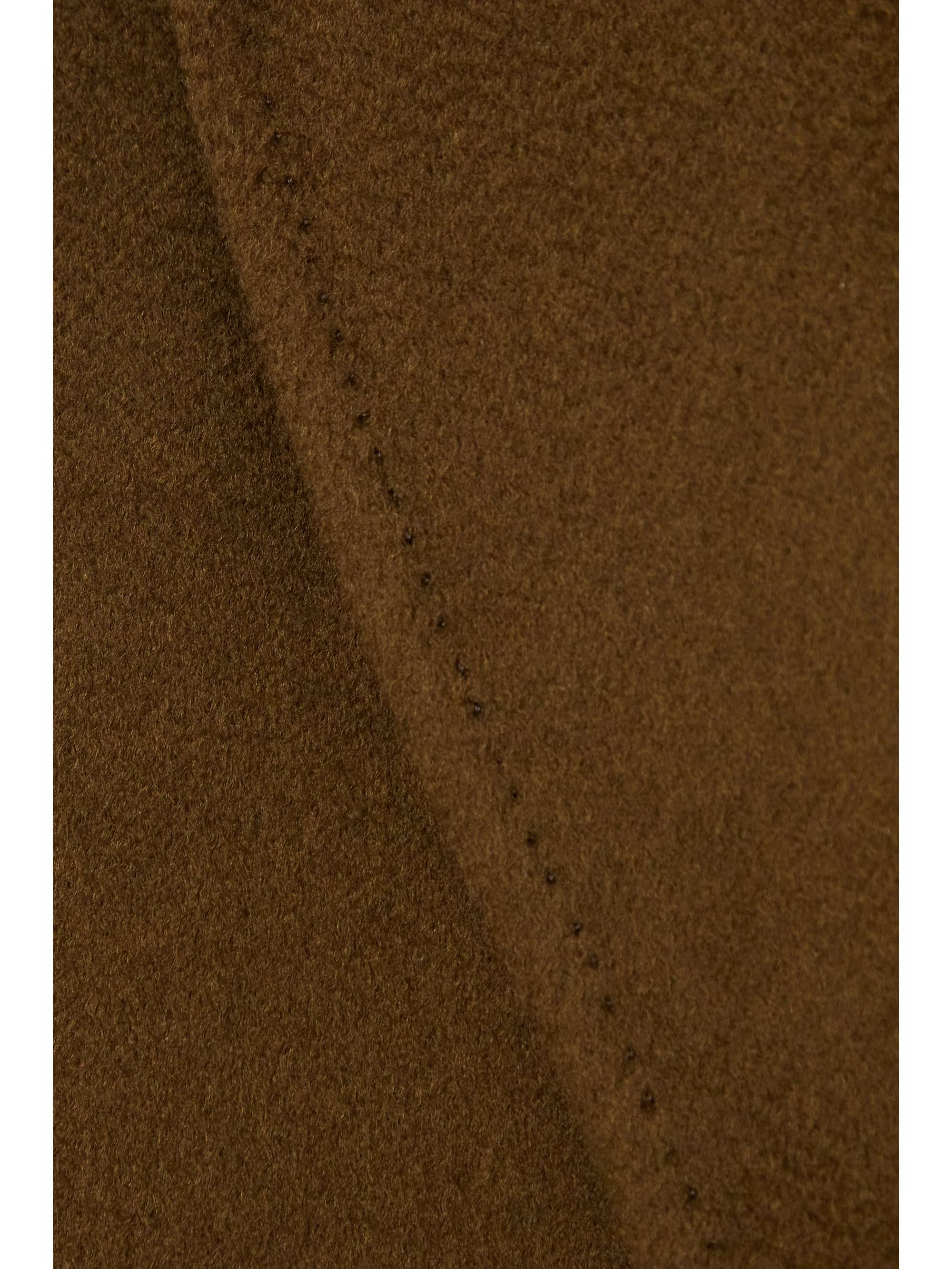 BRIONI Belted brushed-cashmere coat