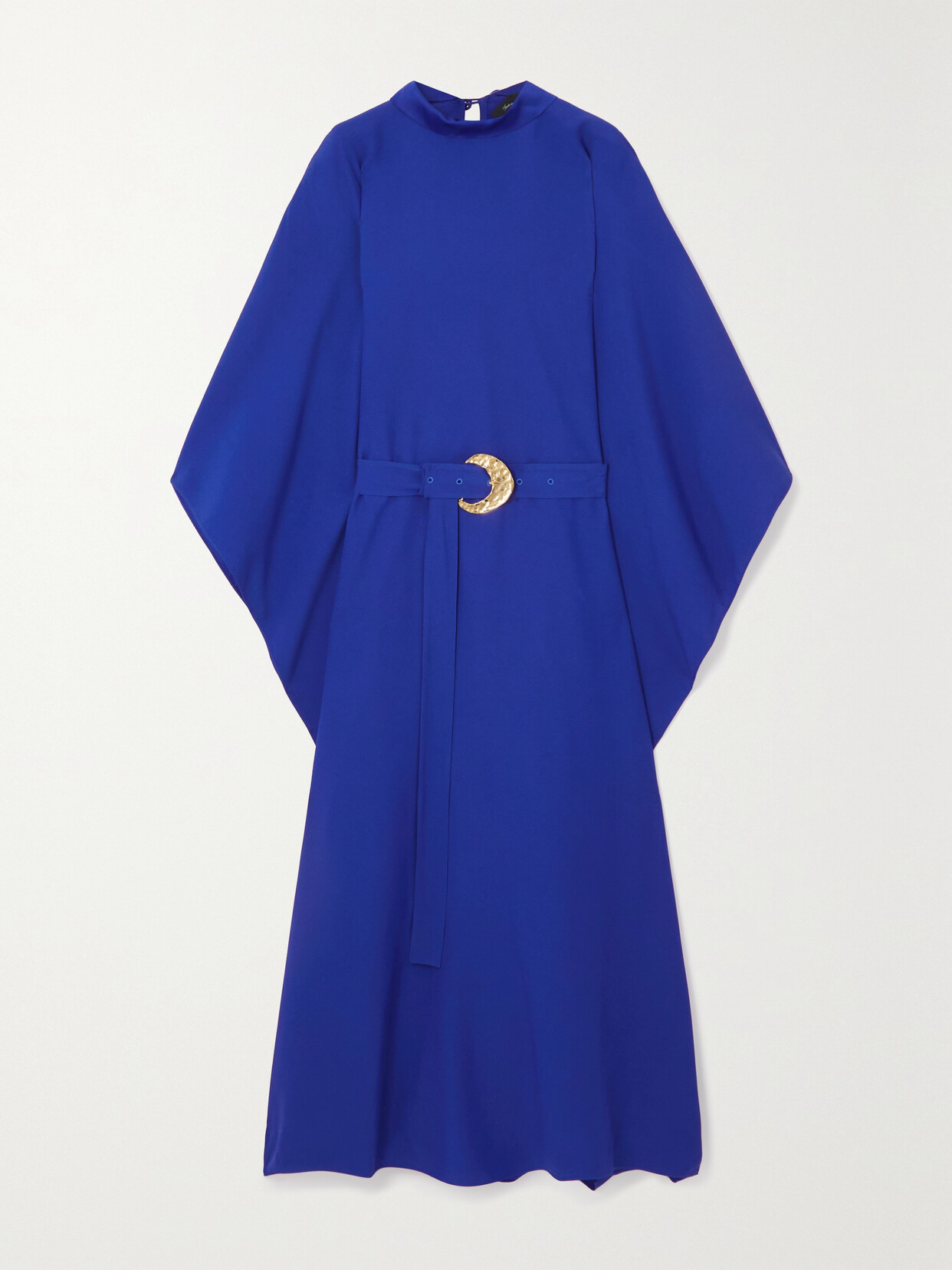 Taller Marmo - + Net Sustain El Sol Belted Crepe Kaftan - Blue