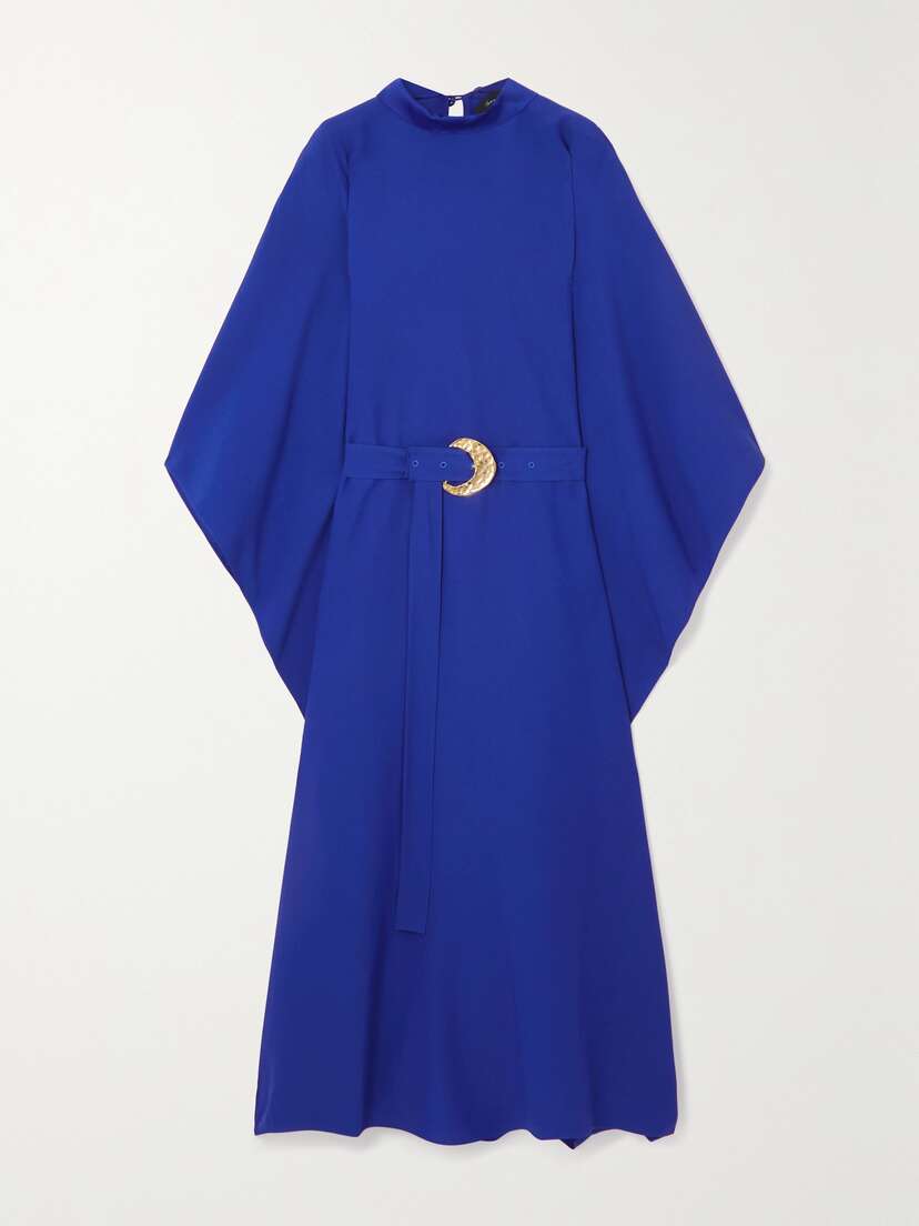 Taller Marmo + Net Sustain El Sol Belted Crepe Kaftan