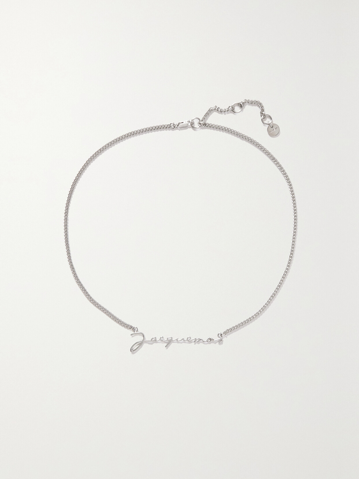 Jacquemus La Chaine Silver-tone Necklace