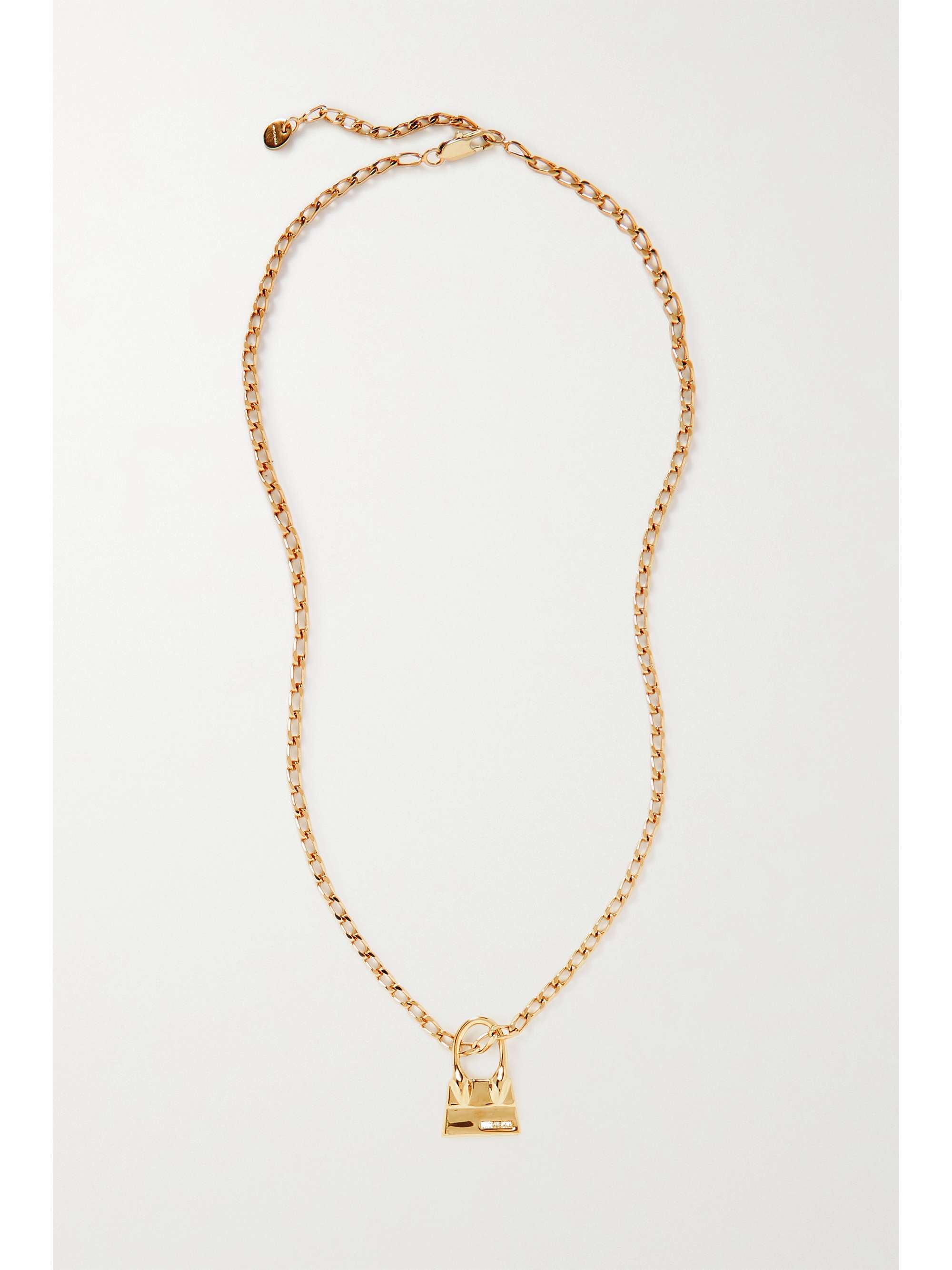 Gold Chiquito goldtone necklace JACQUEMUS NETAPORTER