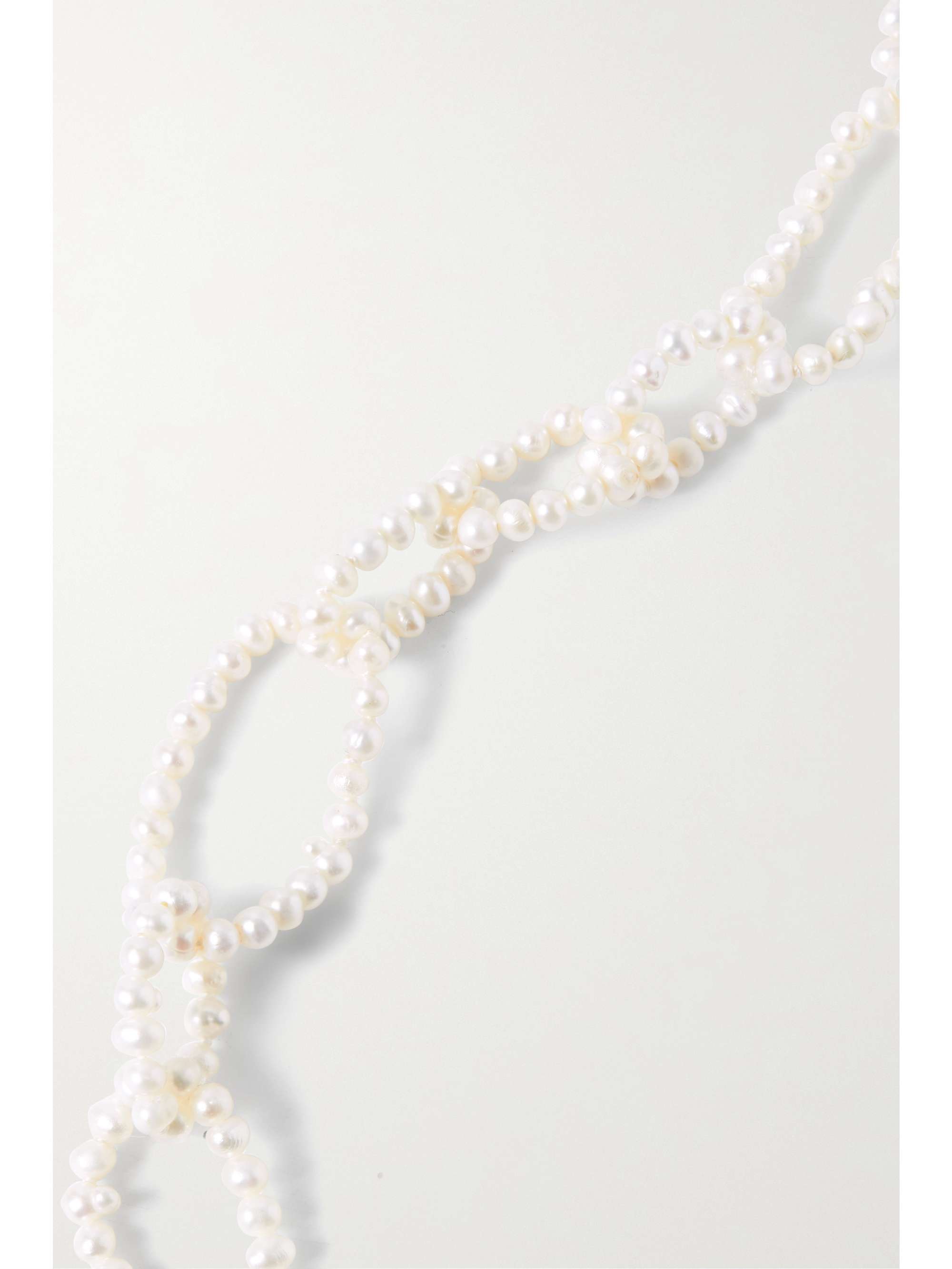 PACHAREE Gold-plated pearl necklace