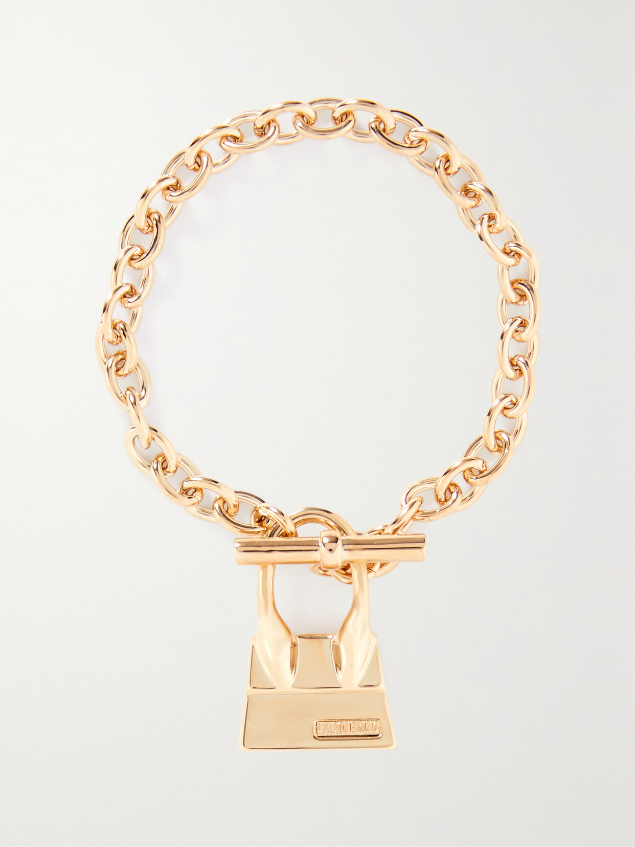 JACQUEMUS CHIQUITO GOLD-TONE BRACELET