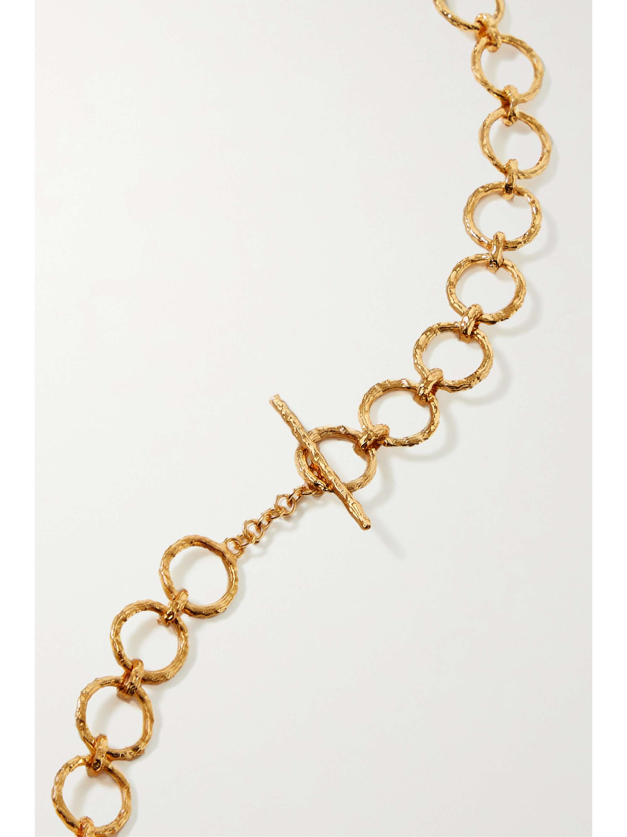 PACHAREE Byzen gold-plated, malachite and pearl choker