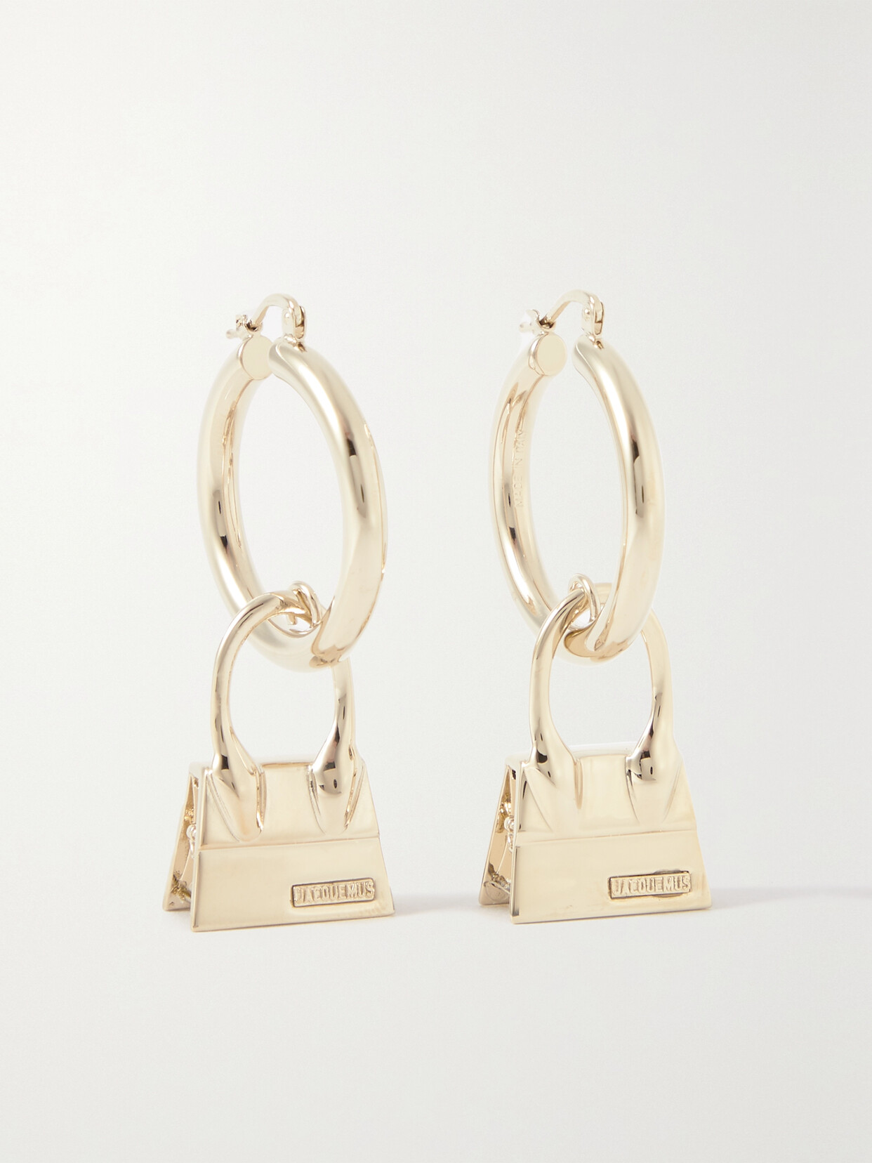 Jacquemus - Les Creoles Chiquito Gold-tone Earrings - One size