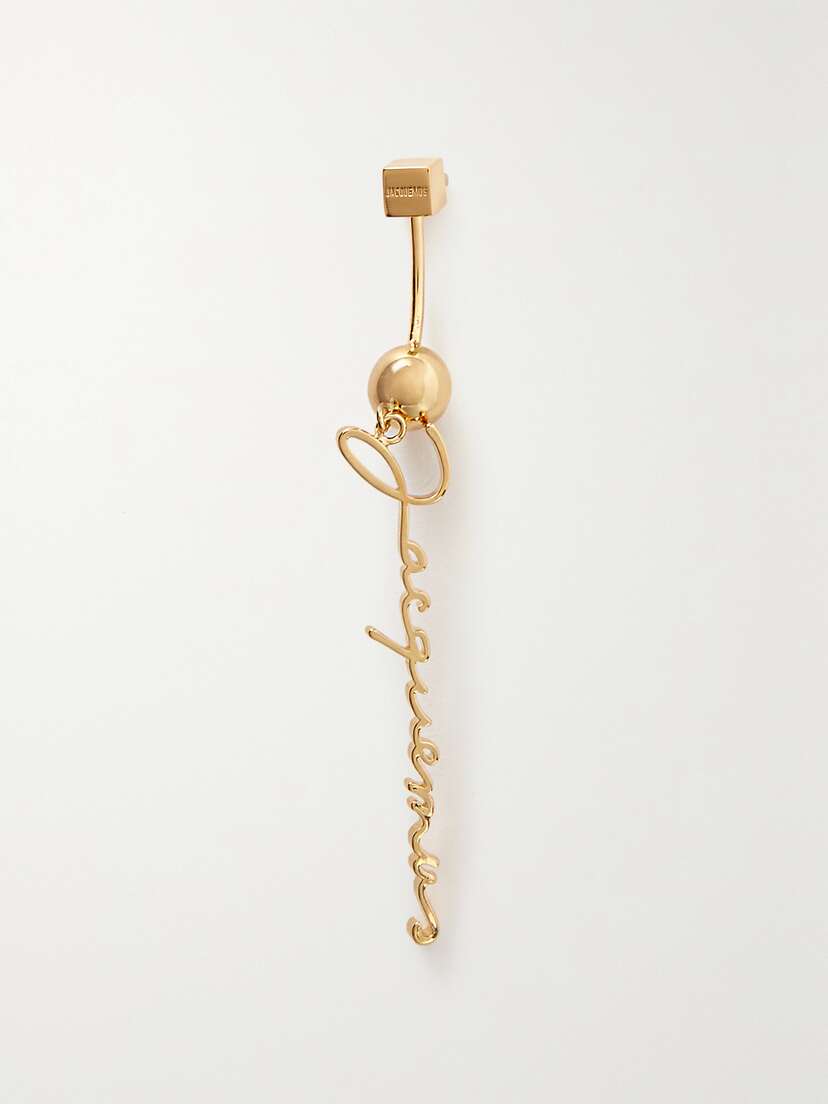 Jacquemus Signature -tone Navel Piercing - One size