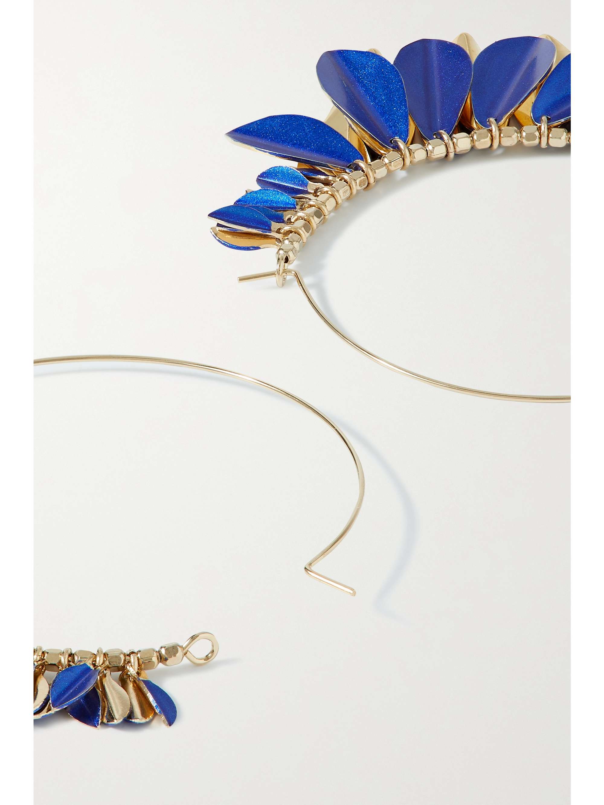 ISABEL MARANT Gold-tone hoop earrings