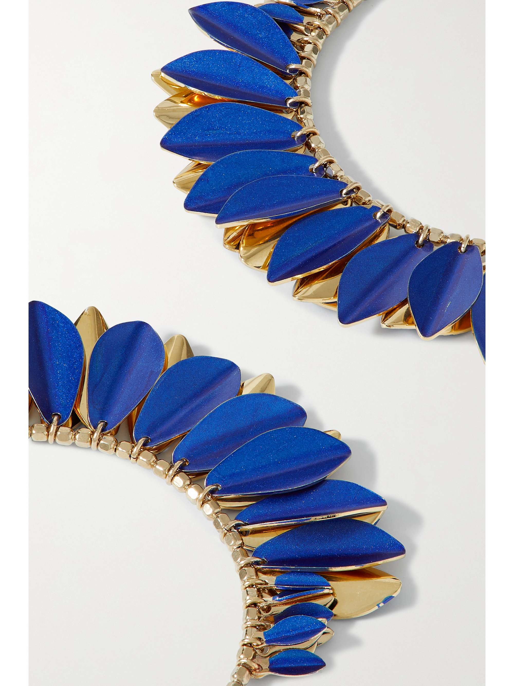 ISABEL MARANT Gold-tone hoop earrings
