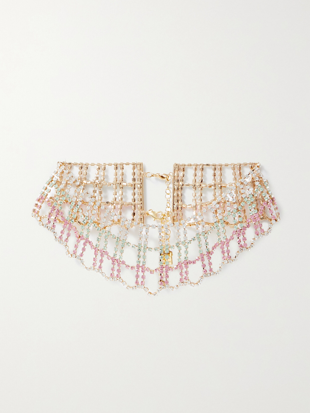 Rosantica Aurora Gold-tone Crystal Necklace