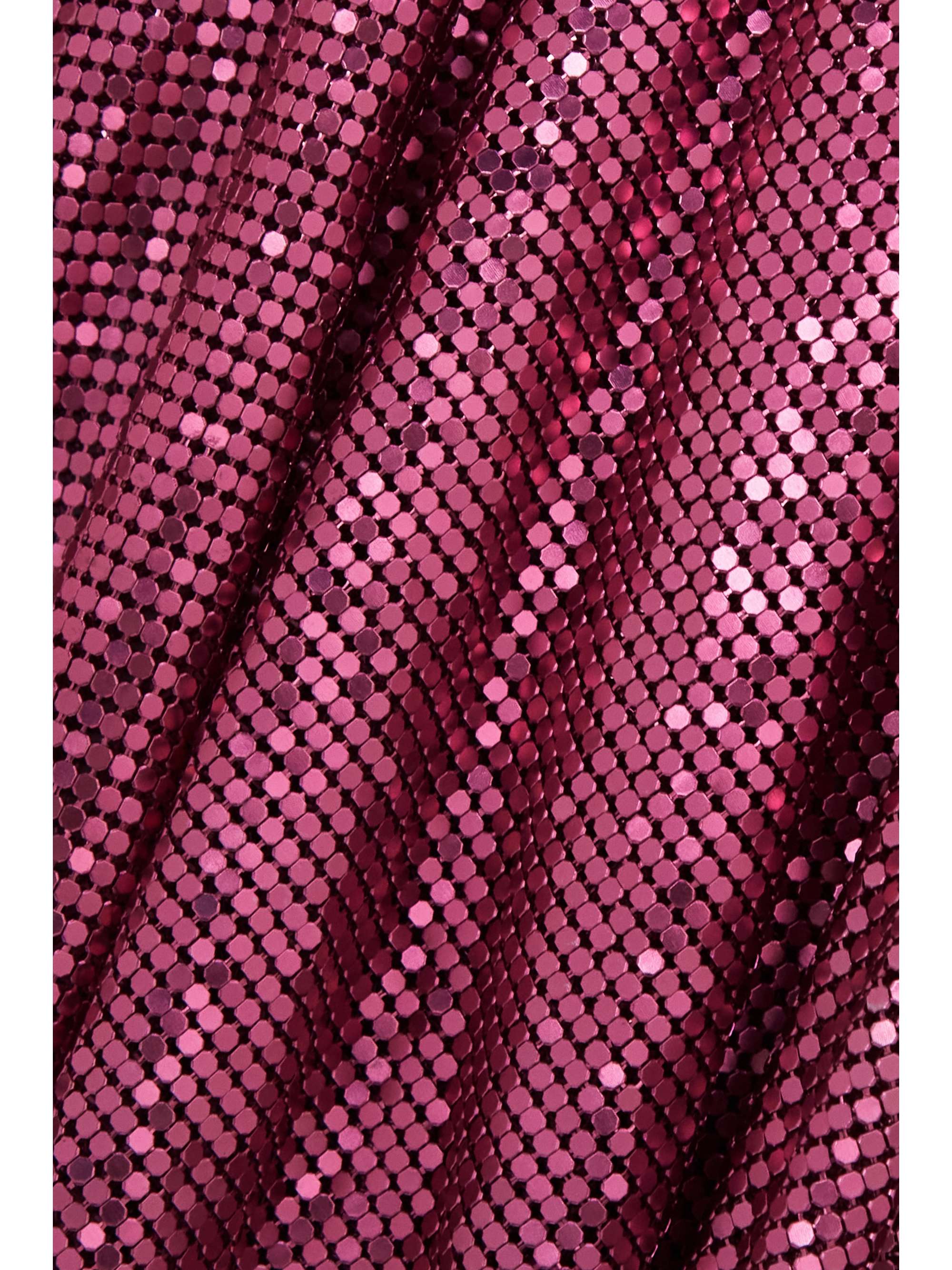 ROSANTICA Mermaid chainmail mini skirt