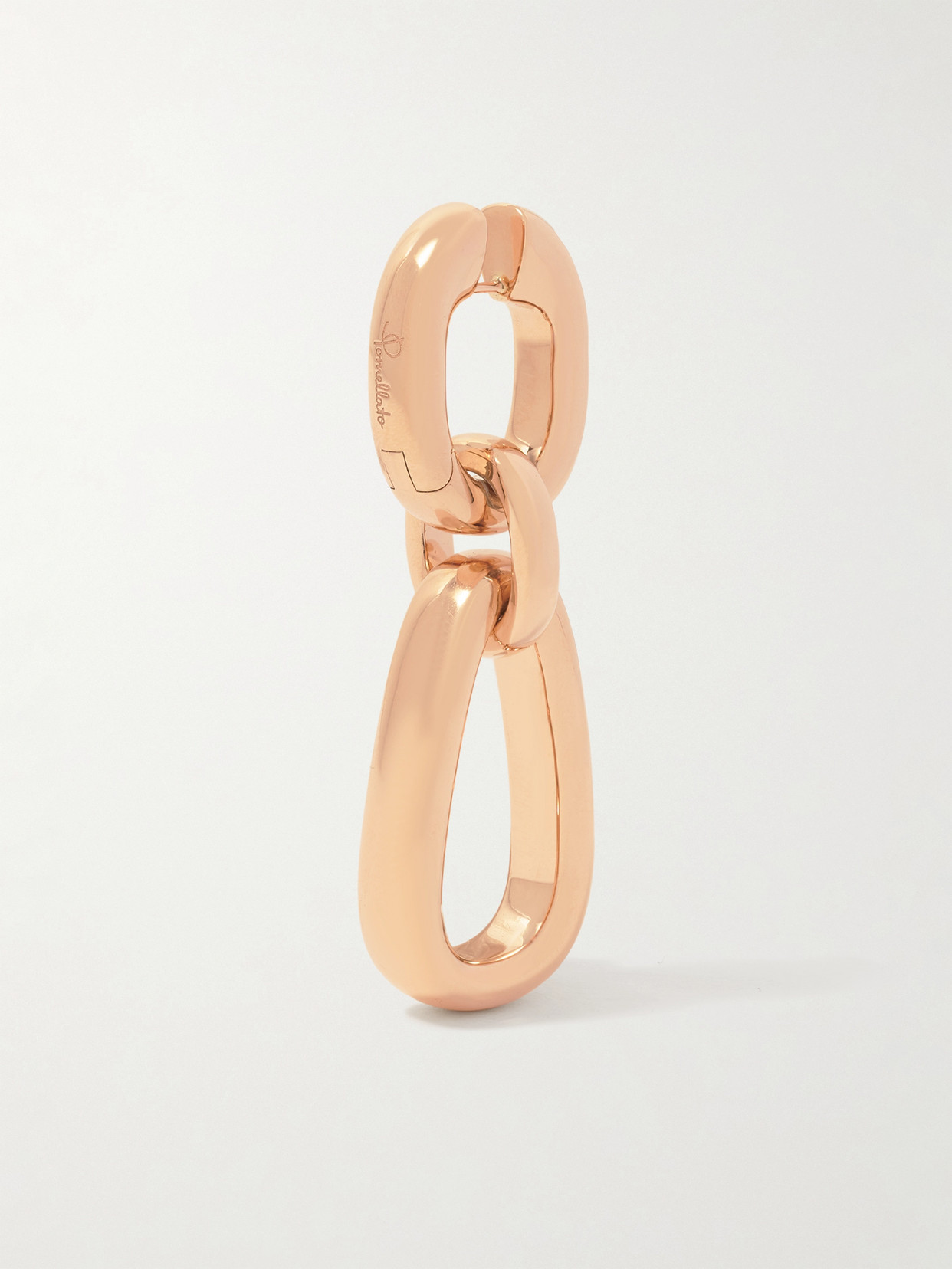 Pomellato Iconica 18-karat Rose Gold Diamond Earrings In Gold