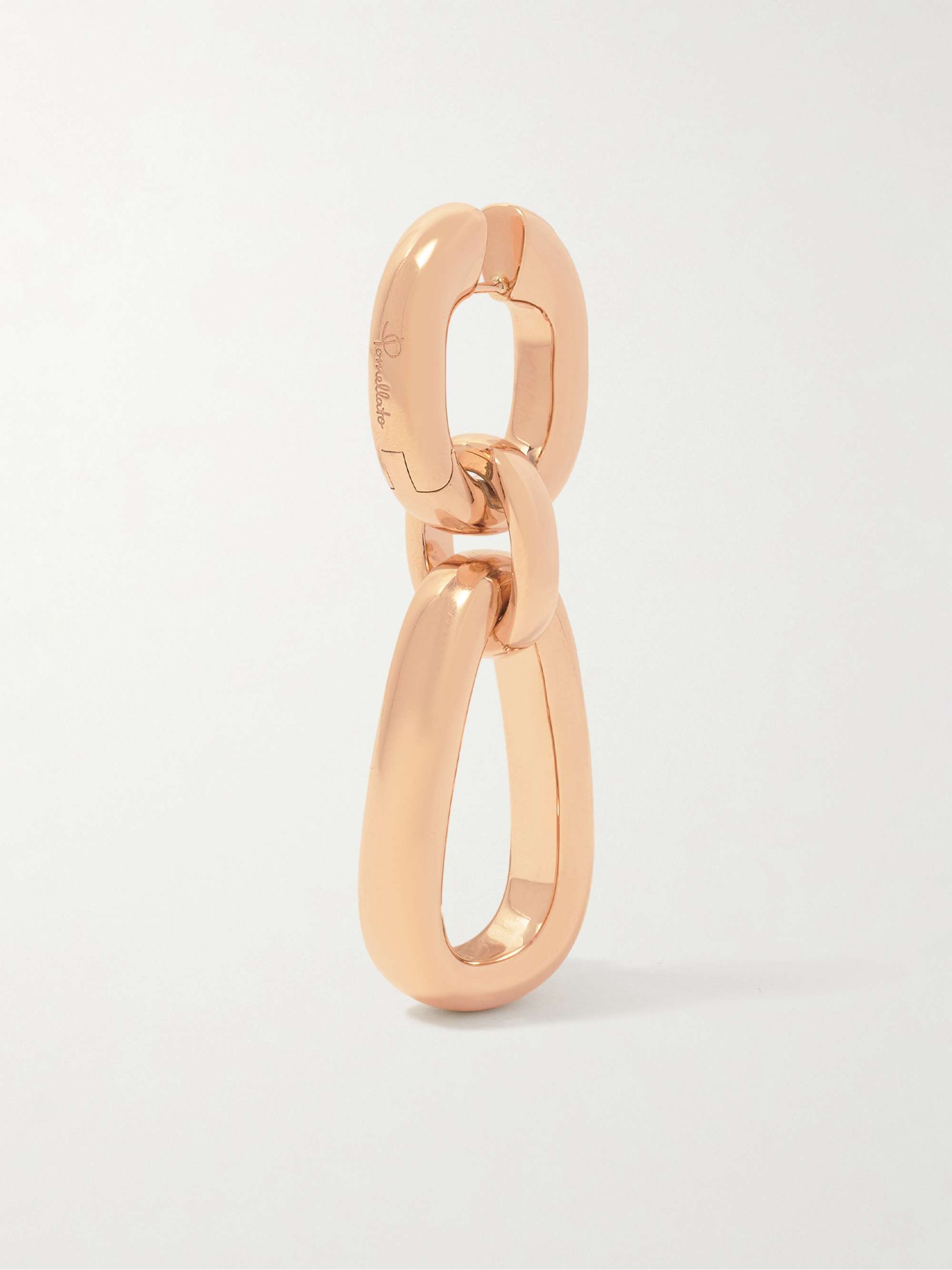 POMELLATO Iconica 18-karat rose gold diamond earrings