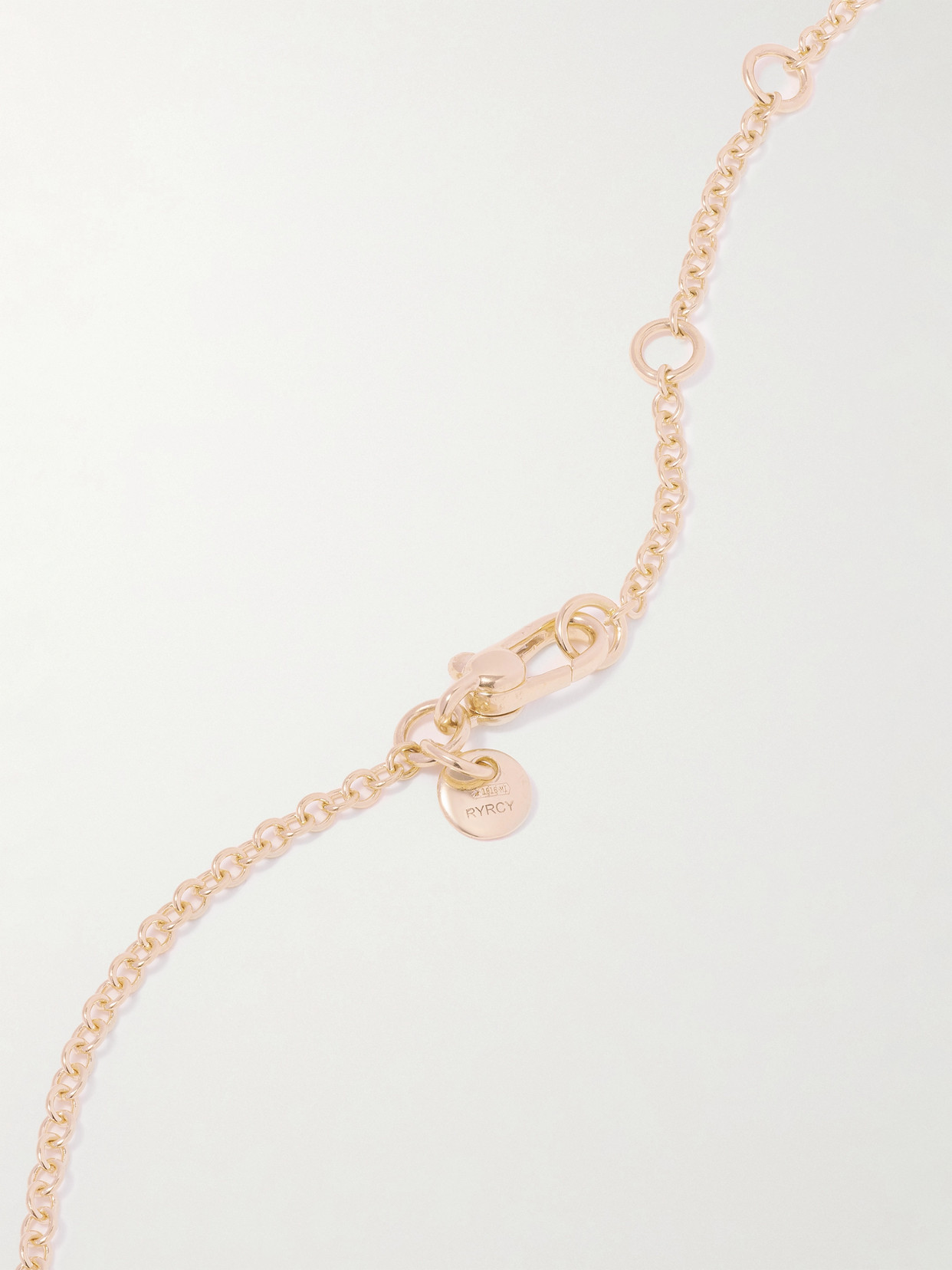 Shop Pomellato Nudo 18-karat Rose Gold Multi-stone Necklace