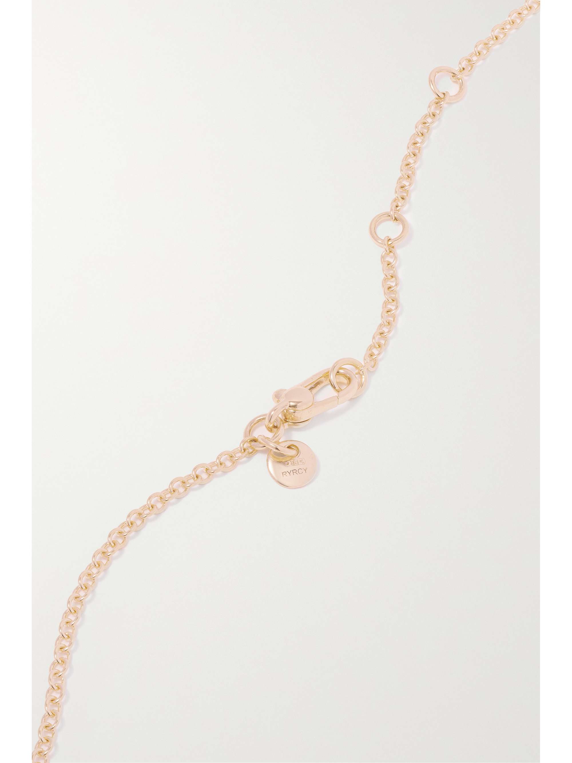 POMELLATO Nudo 18-karat rose gold multi-stone necklace