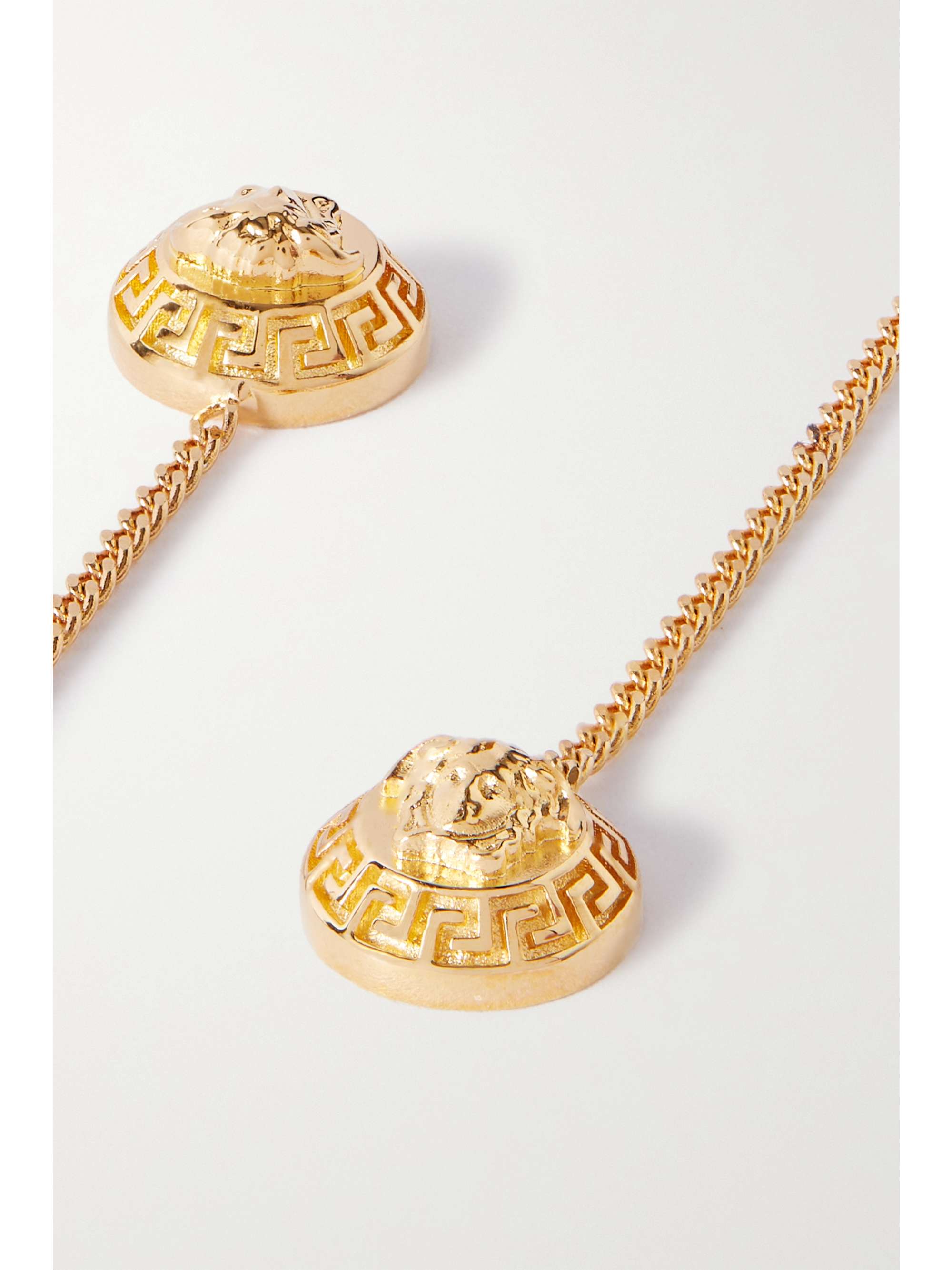 VERSACE Medusa gold-tone earrings